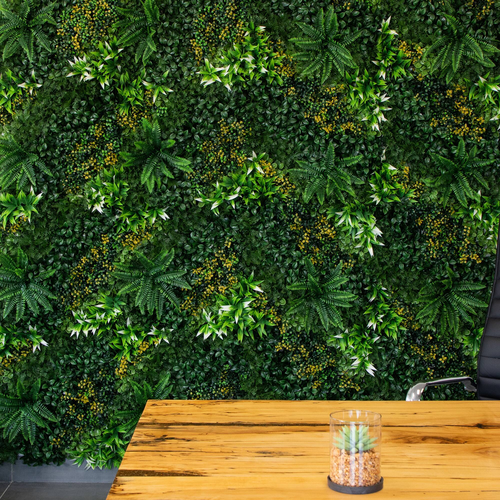 40&#x22; Hawaiian Islands Artificial Living Wall Panel