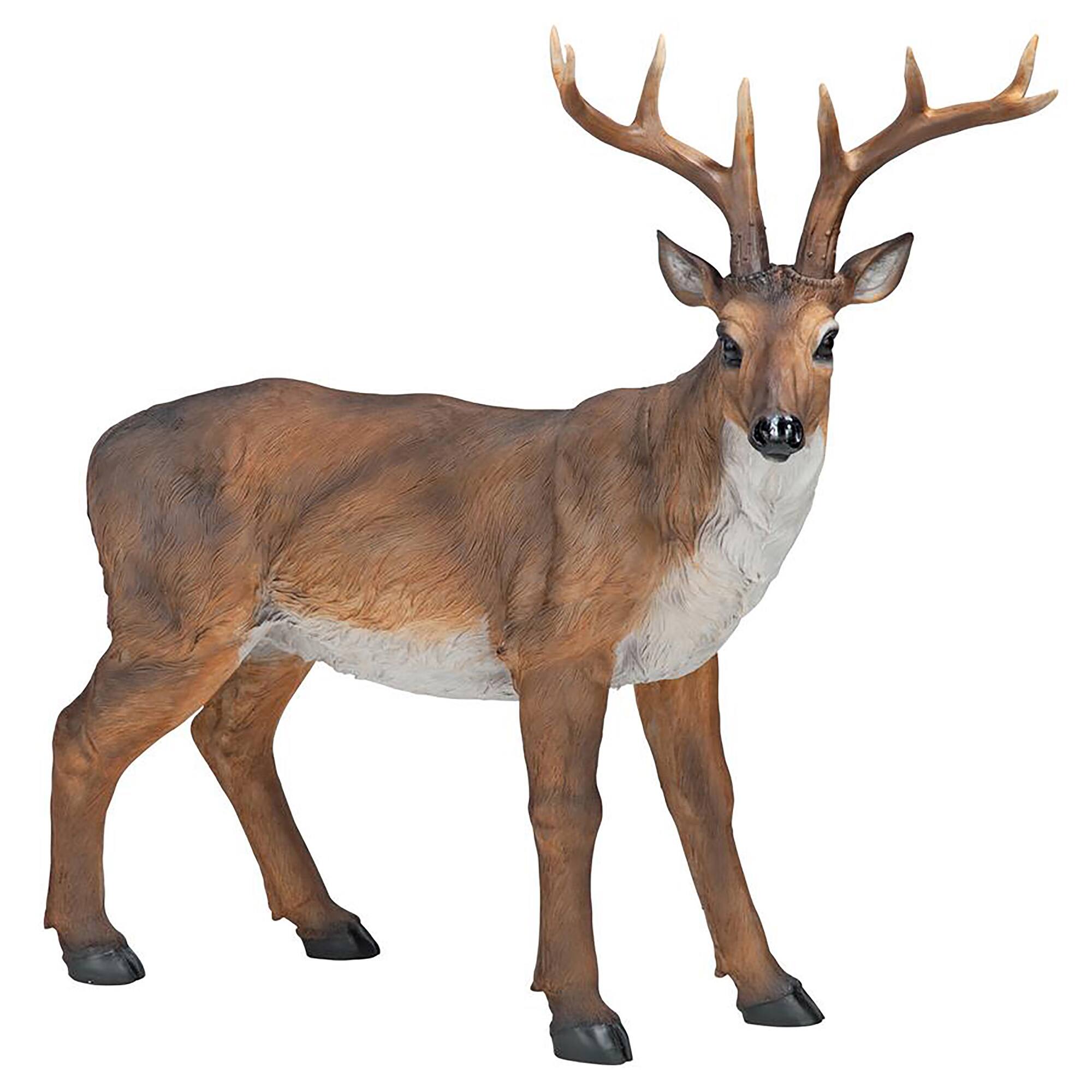 Design Toscano 24&#x22; Big Rack Buck Deer Statue