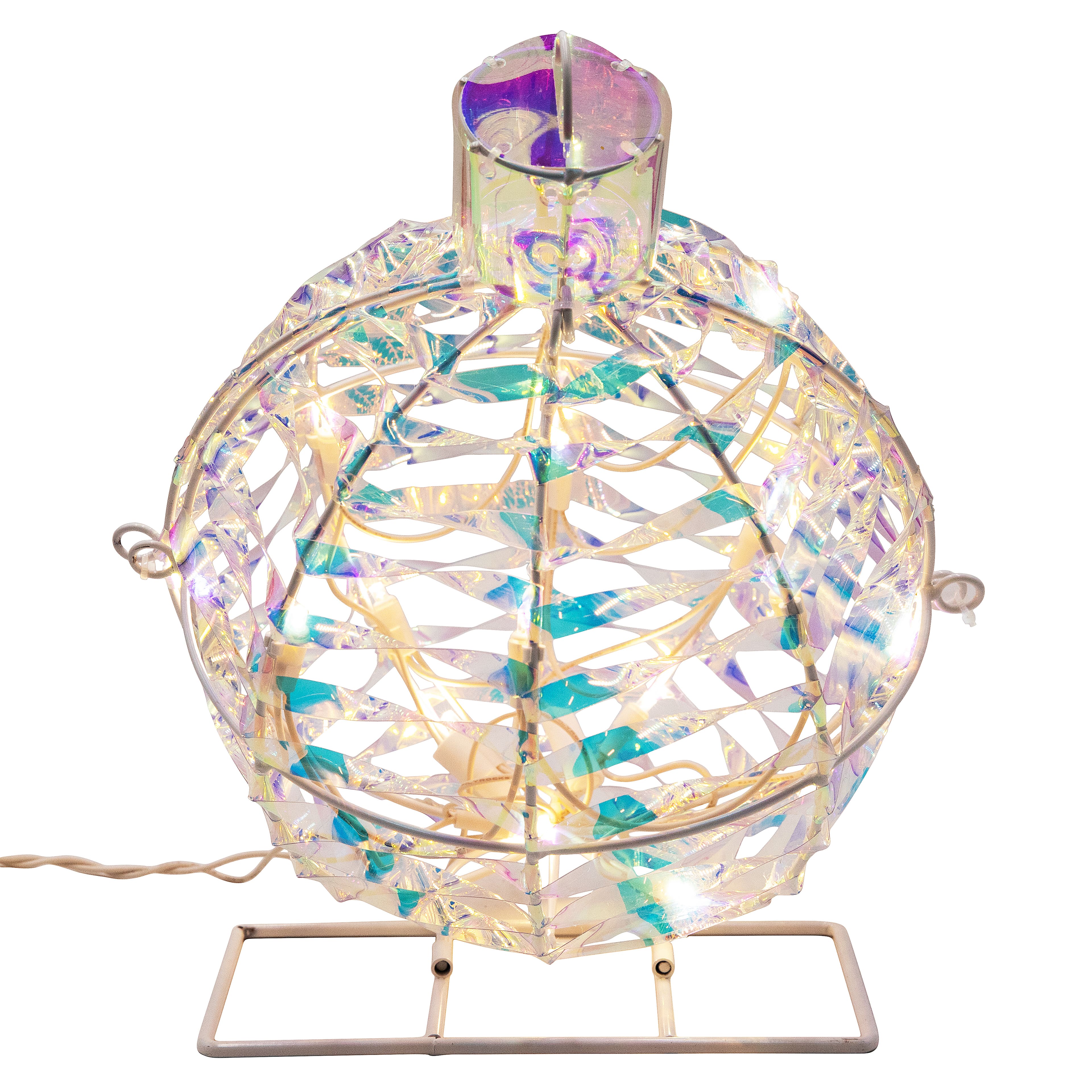 3ct. Lighted Iridescent Ornaments by Ashland&#xAE;