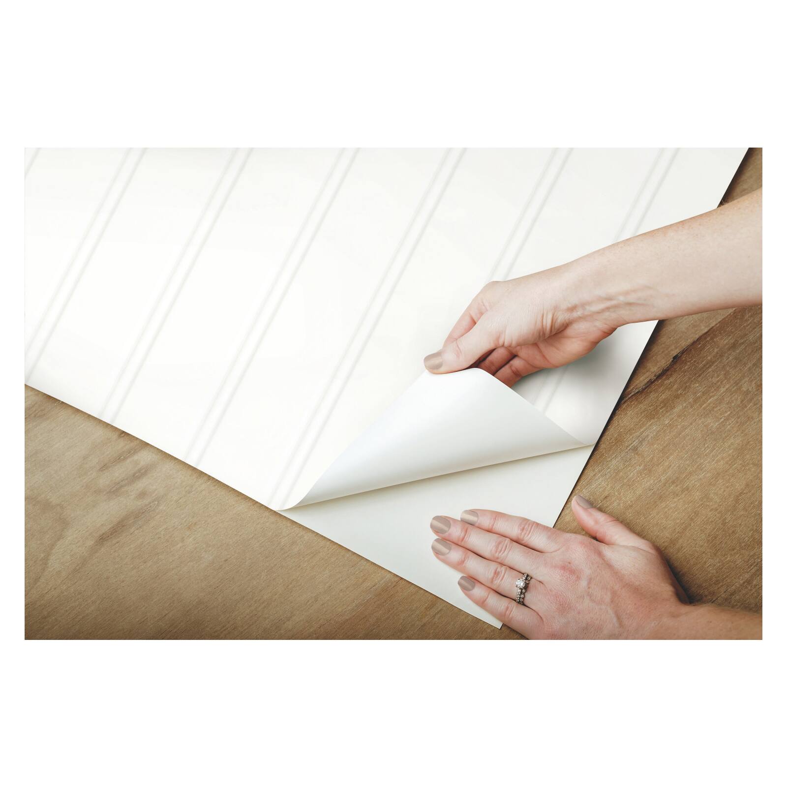 RoomMates Beadboard Peel &#x26; Stick Wallpaper