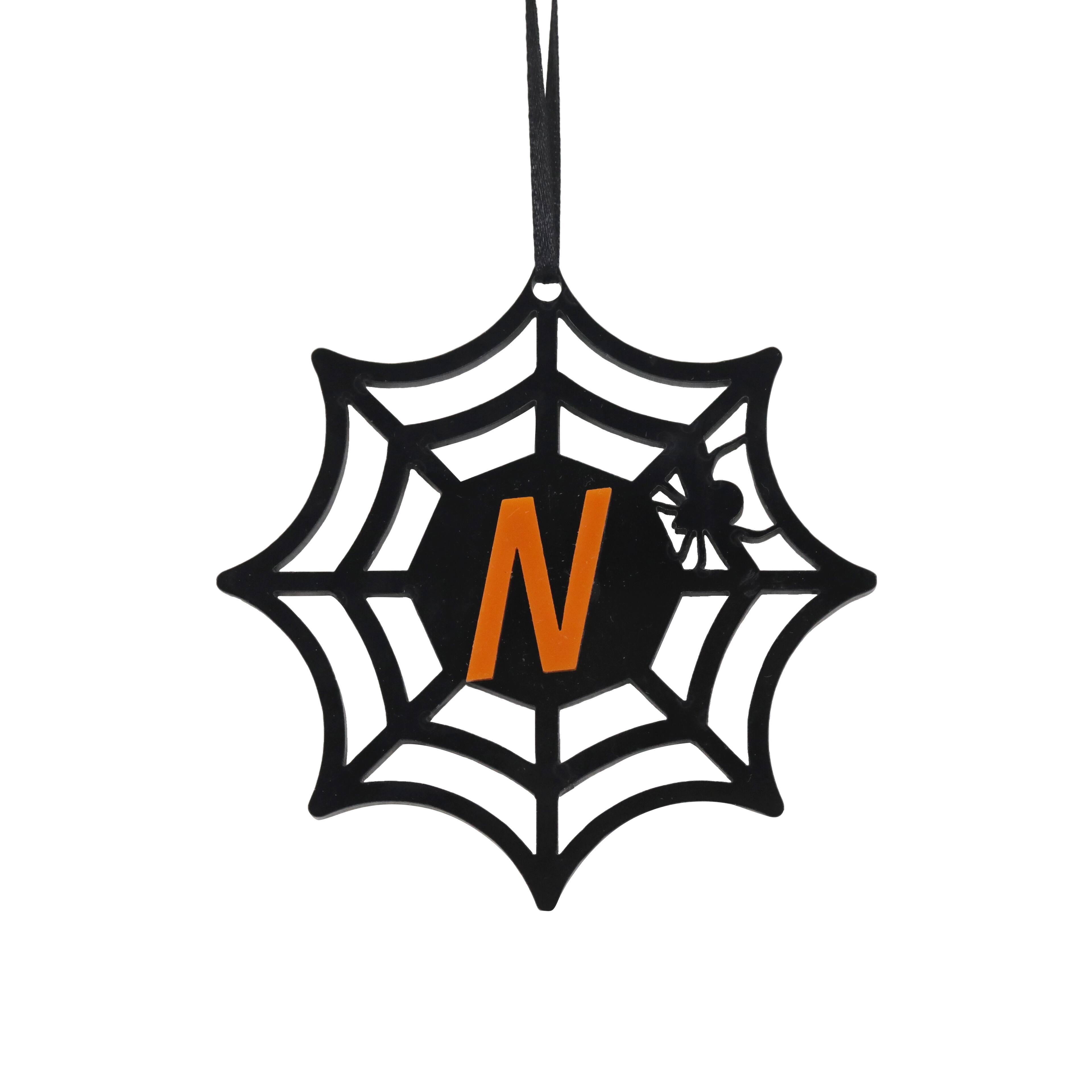 Assorted 3.75&#x22; Halloween Acrylic Monogram Ornament by Ashland&#xAE;