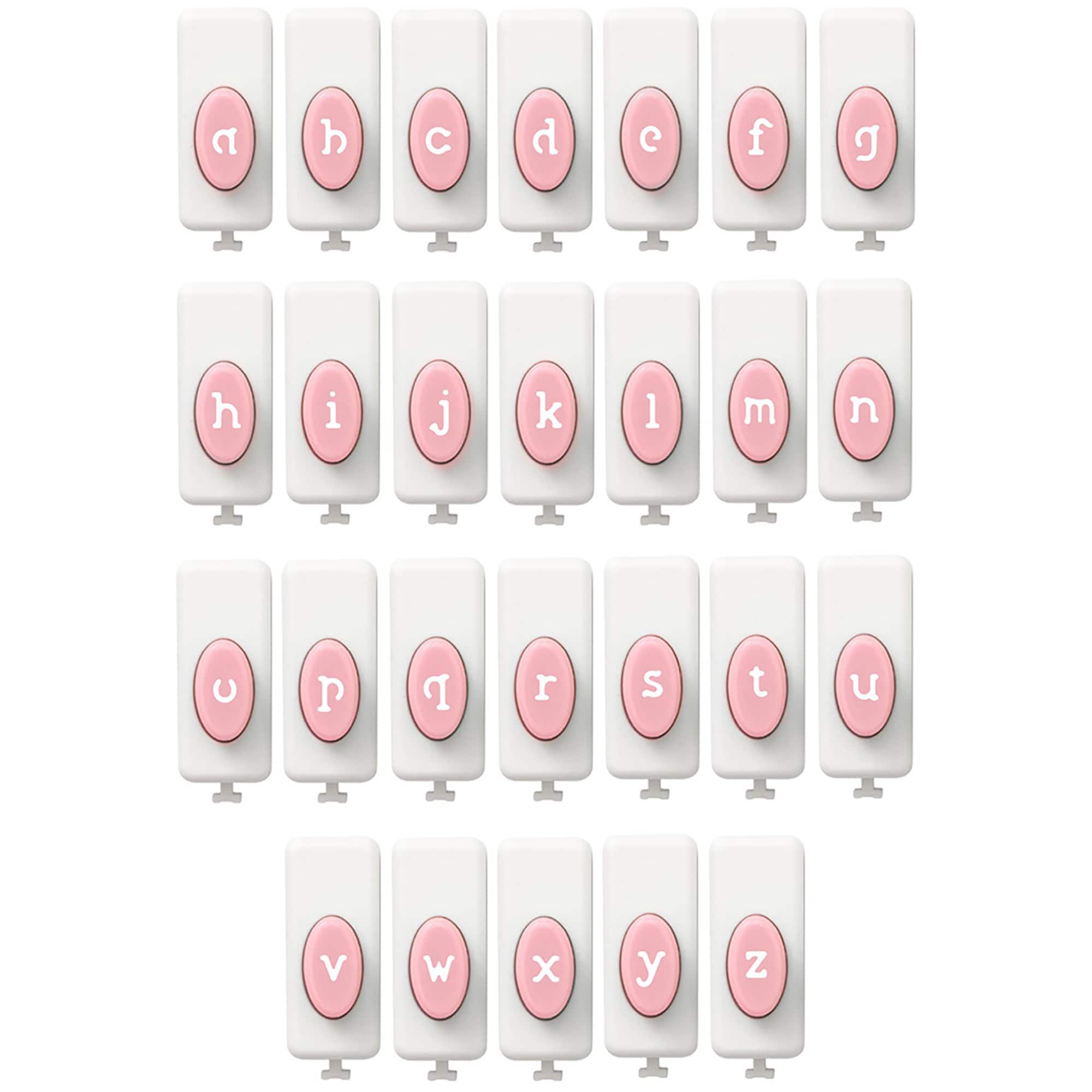 We R Memory Keepers Lowercase Word Punch Board