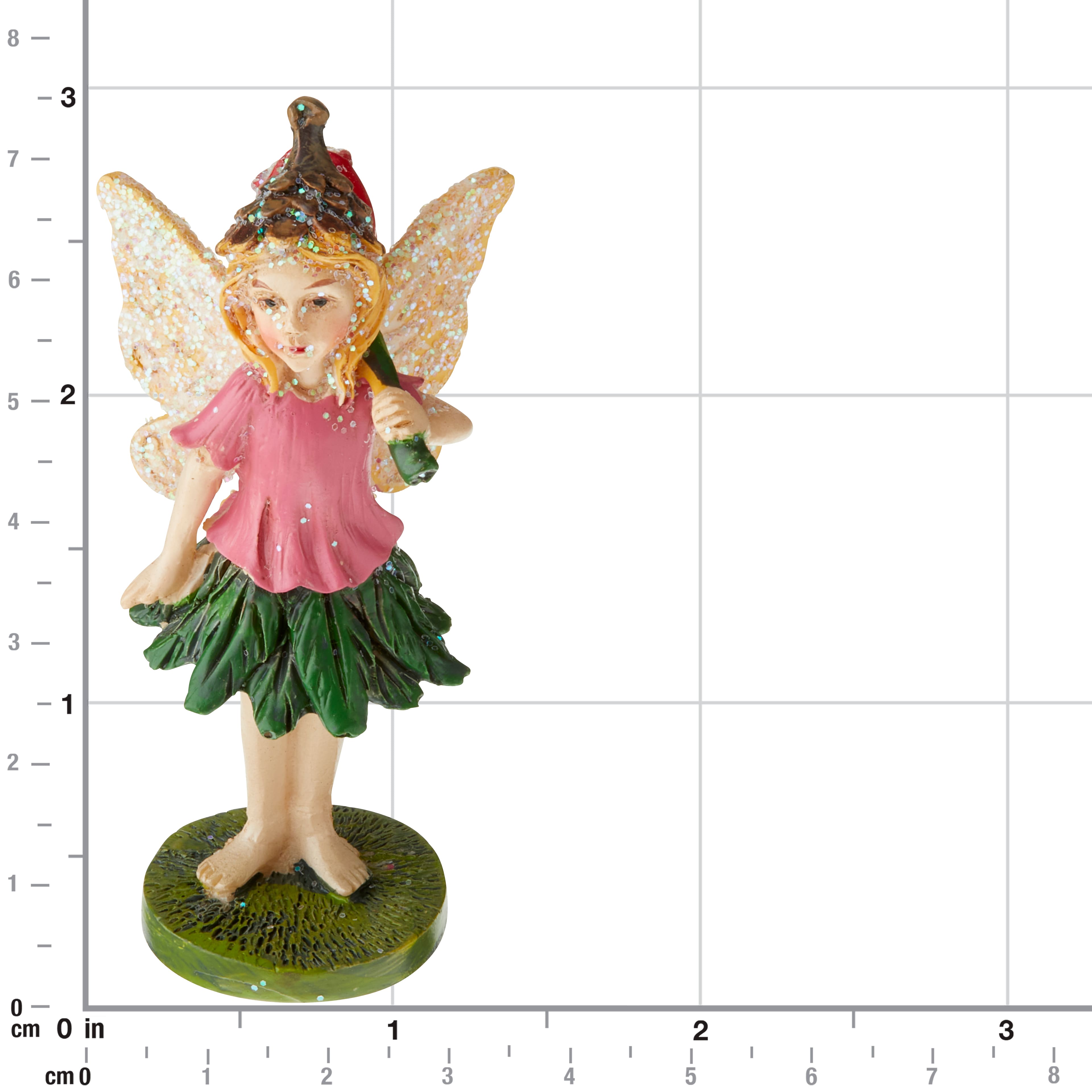 Miniature Standing Pixie with Flower by Make Market&#xAE;