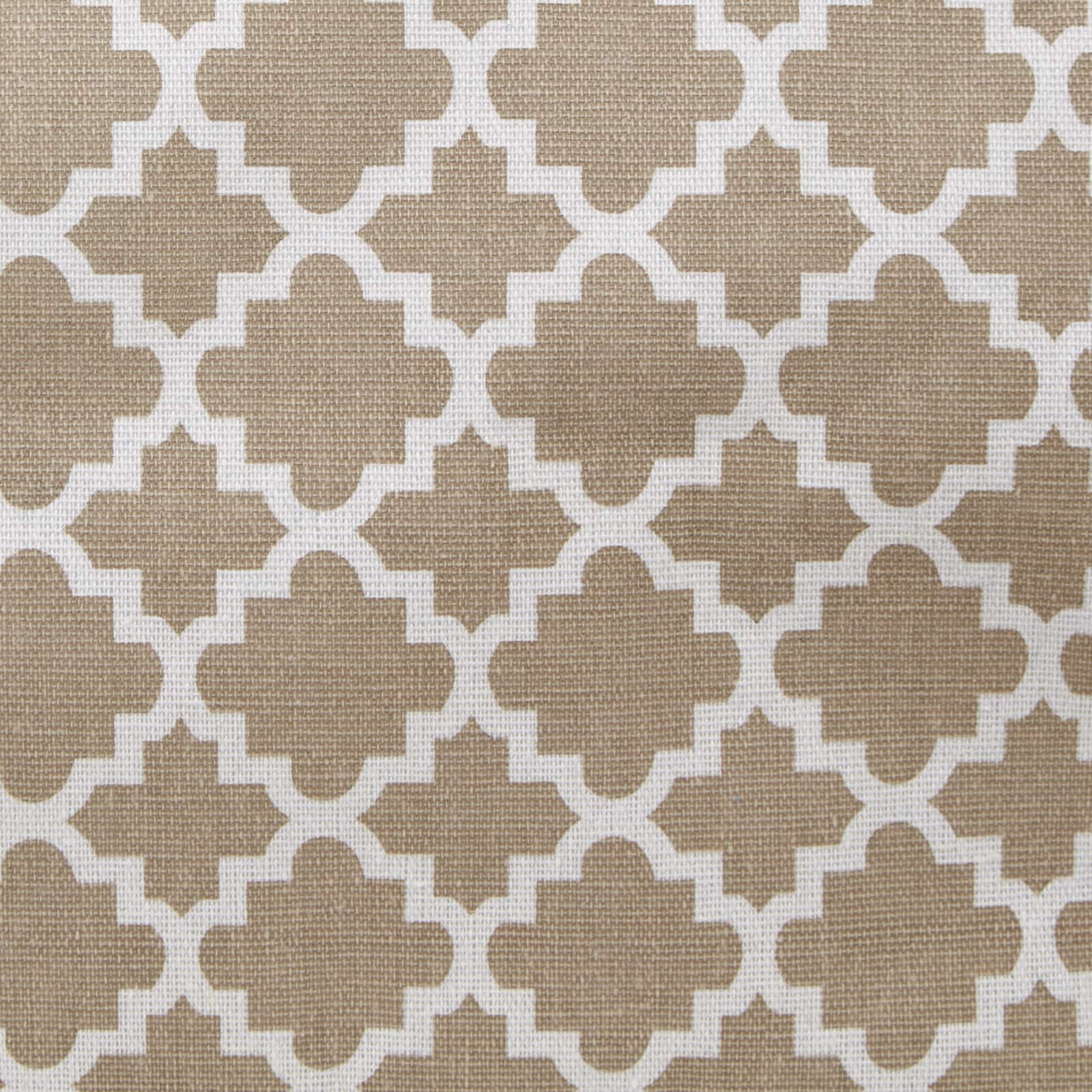 DII® Round Lattice PE-Coated Cotton Polyester Laundry Hamper