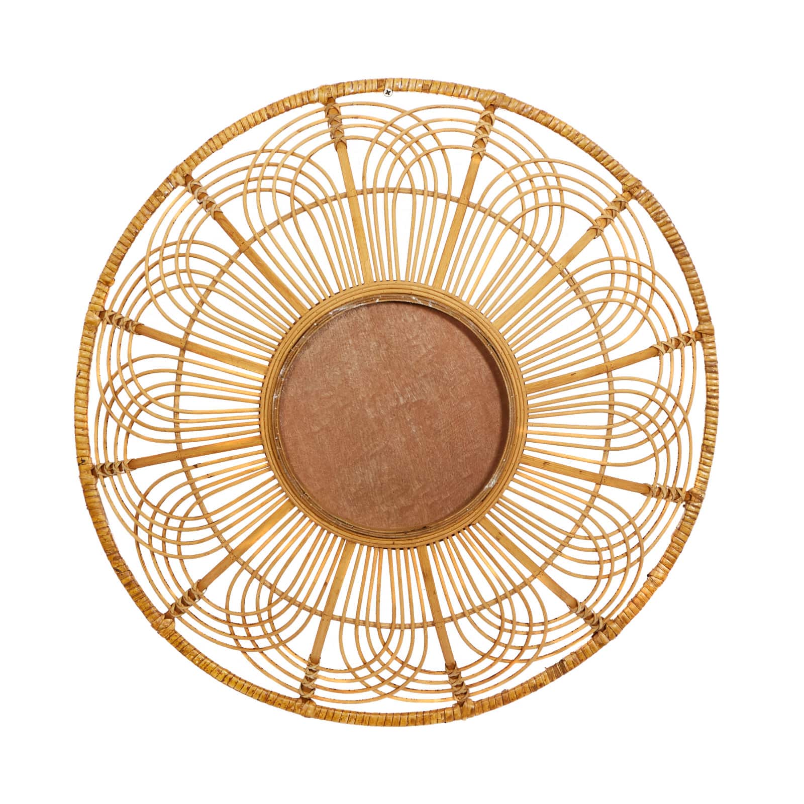 Set of 3 Brown Metal Boho Style Wall Decor 24&#x22;, 20&#x22;, 16&#x22;