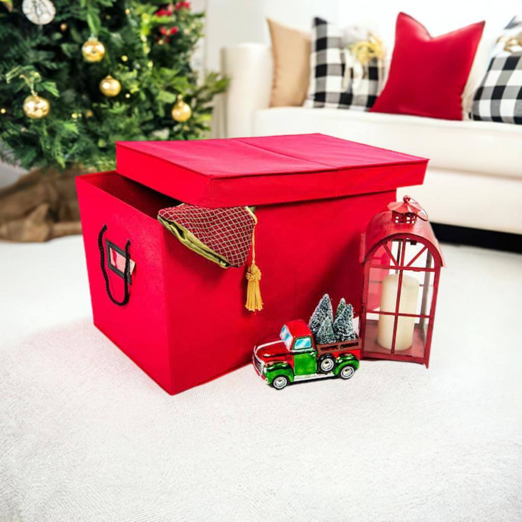 Santa&#x27;s Bags Multi-Use Decoration Storage Box