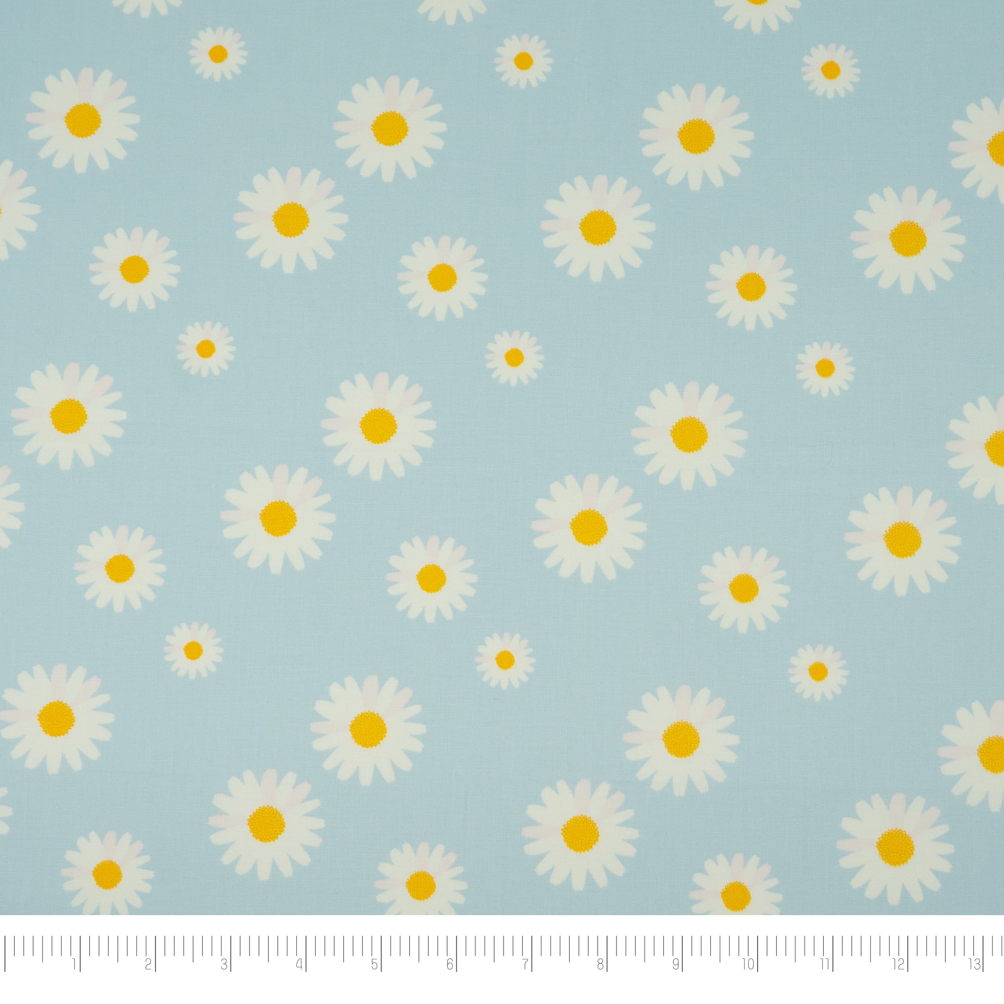 SINGER Blue Daisy Cotton Fabric | Michaels