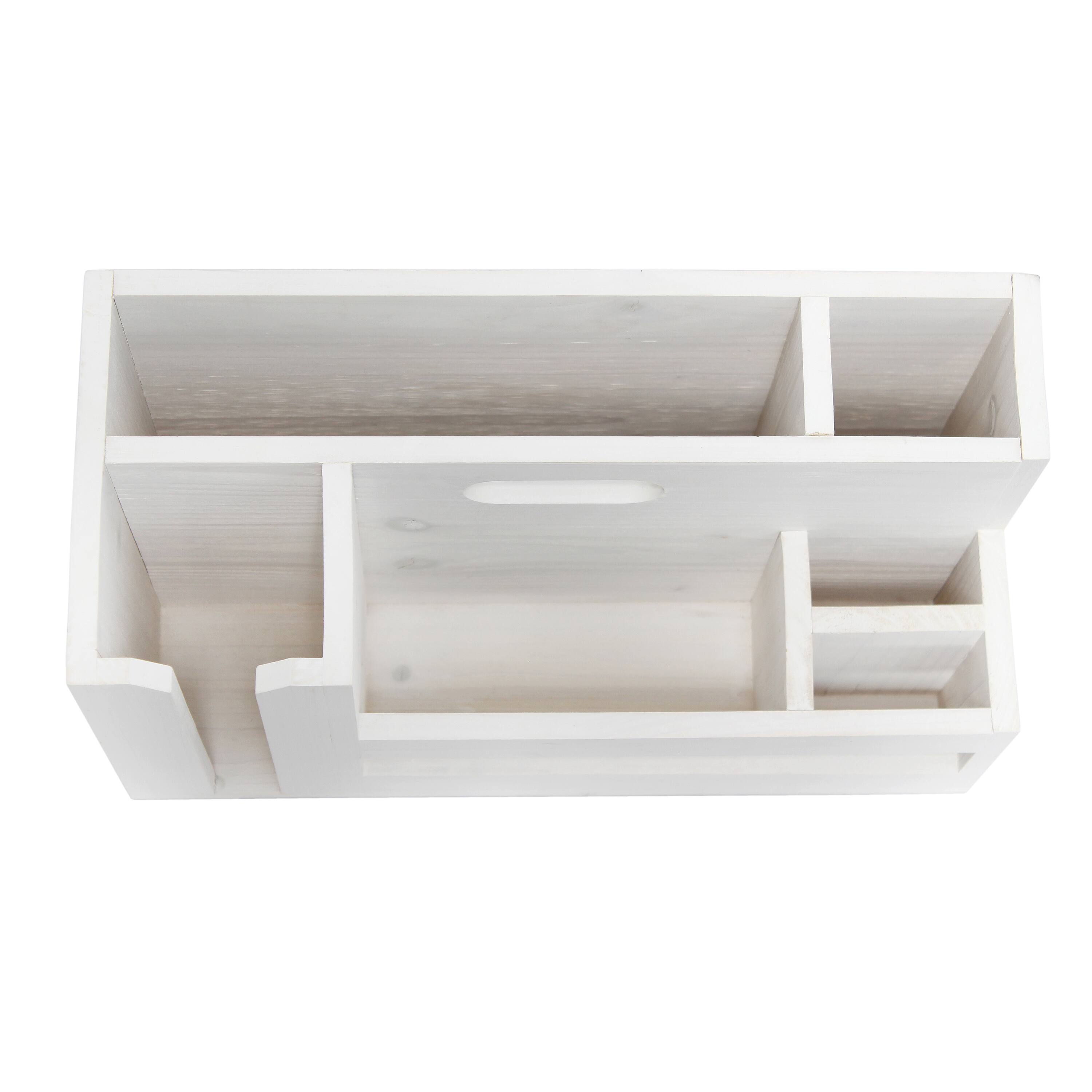 Elegant Designs Wood Caddy Organizer