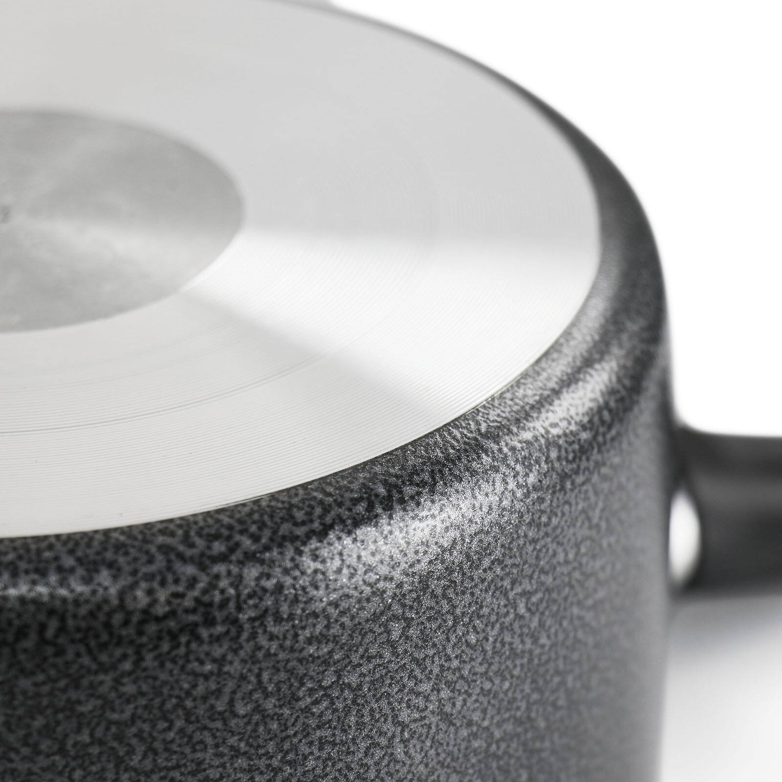 Oster 2.5qt. Graphite Gray Pallermo Nonstick Aluminum Saucepan with Lid