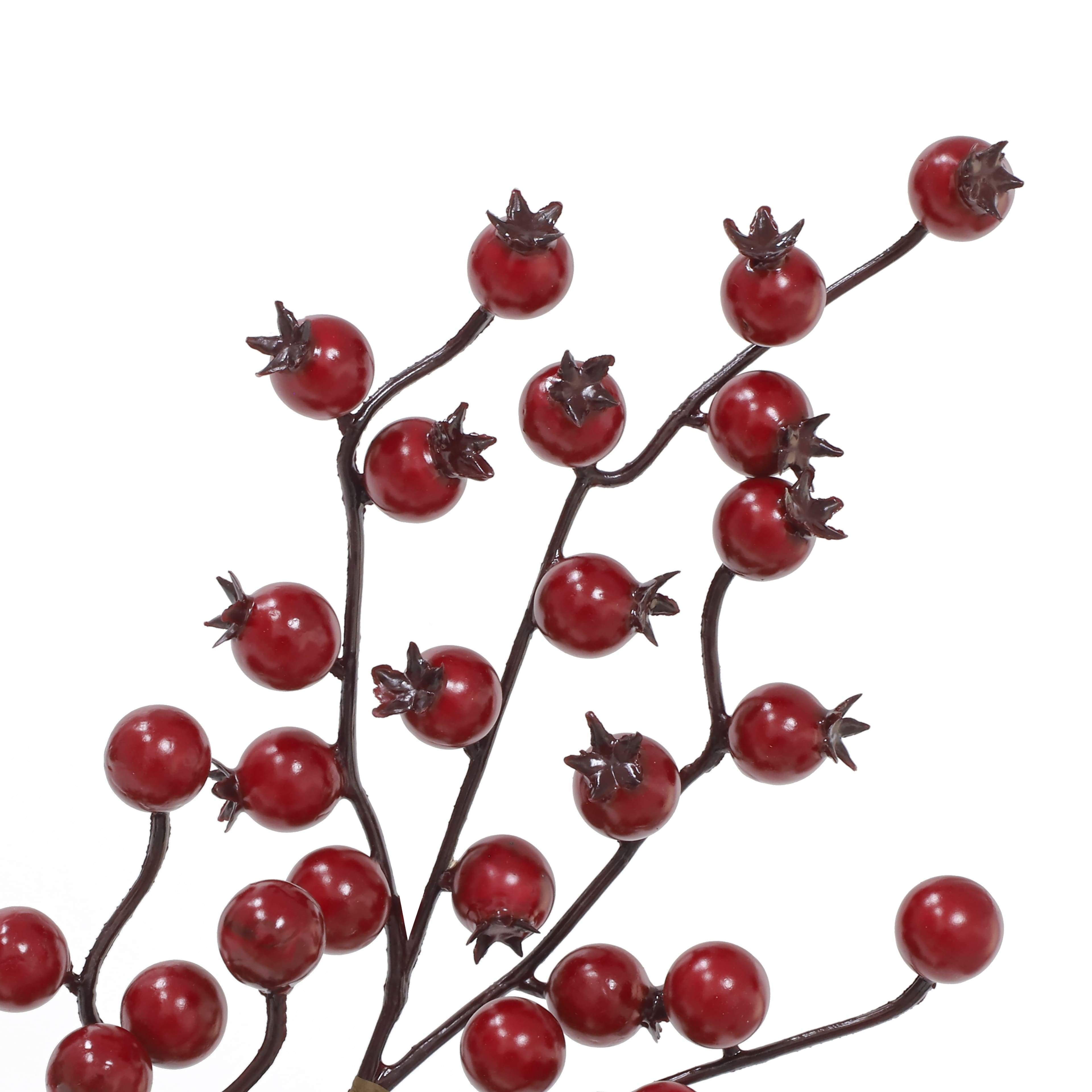 30&#x22; Red Berry Stem by Ashland&#xAE;