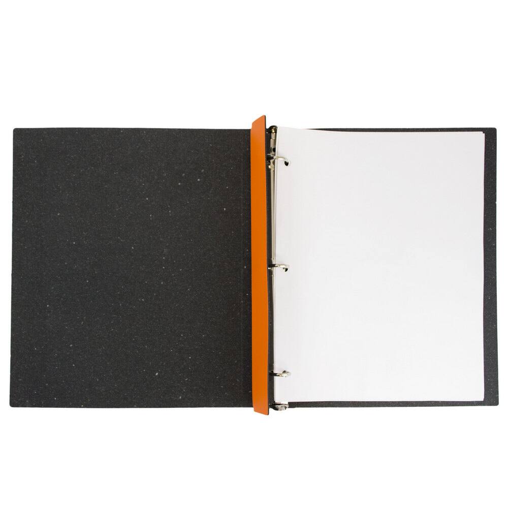 JAM Paper 0.75&#x22; Italian Leather 3-Ring Binder