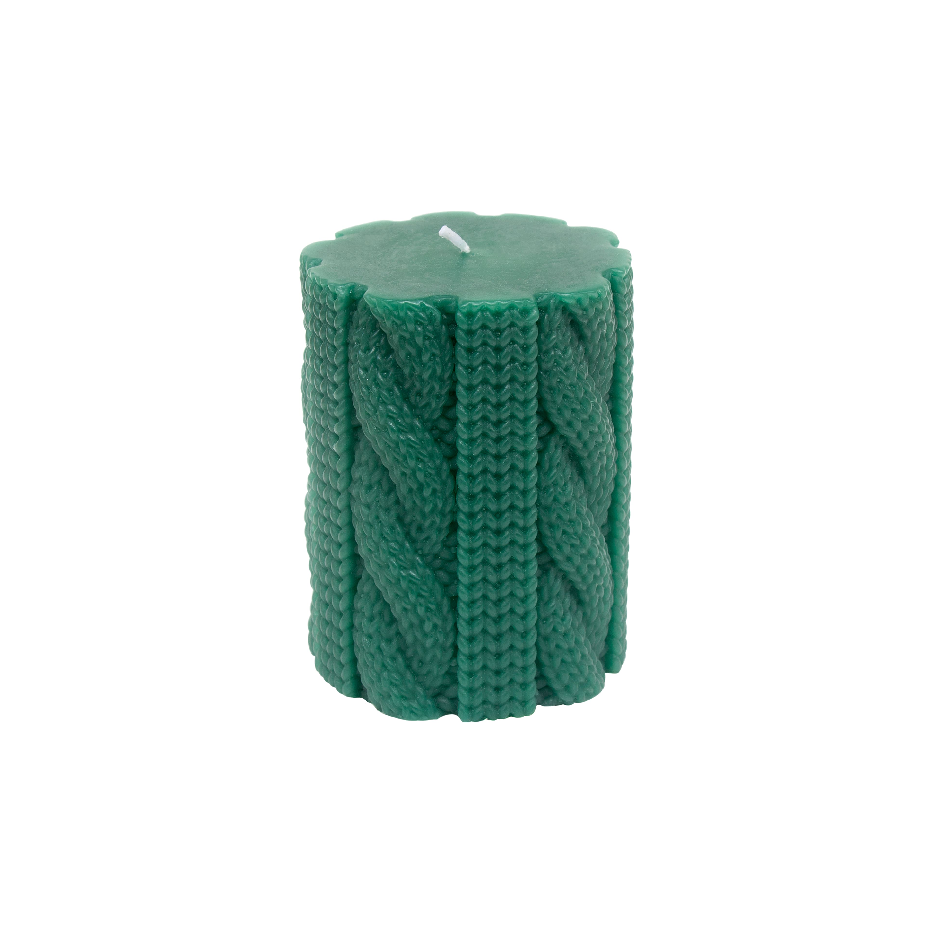 4&#x22; Velvet Evergreen Scented Pillar Candle by Ashland&#xAE;