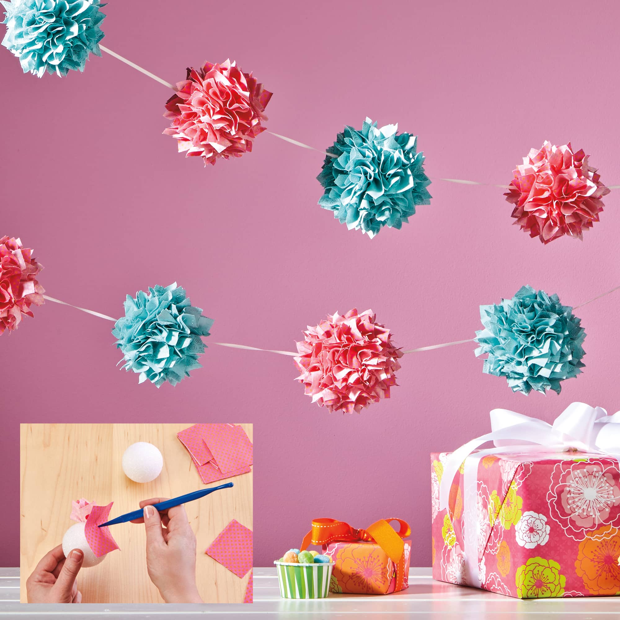 24 Packs: 6 ct. (144 total) FloraCraft® CraftFōM Ball White, 2.5"