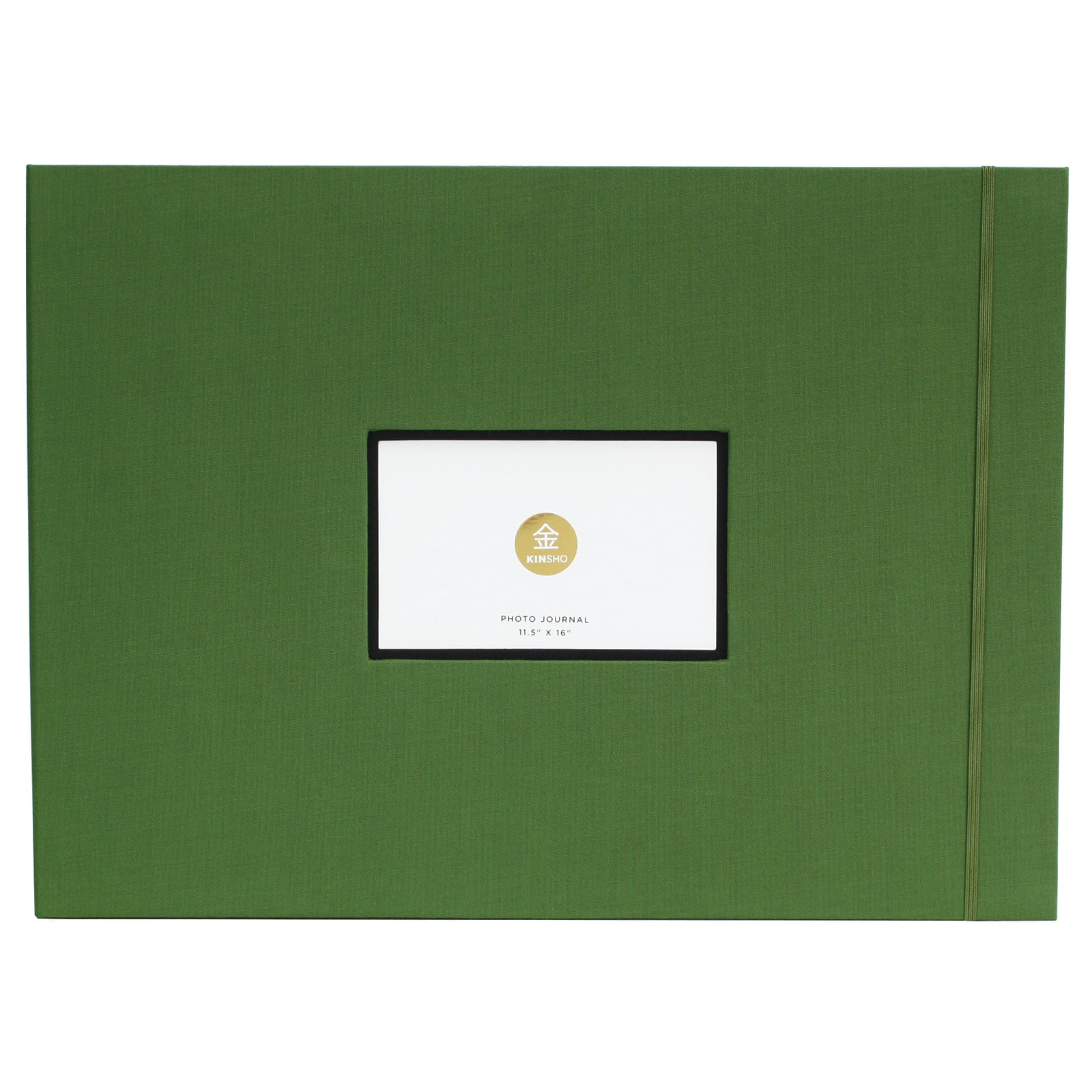 KINSHO Moss Photo Journal, 11.5&#x22; x 16&#x22;