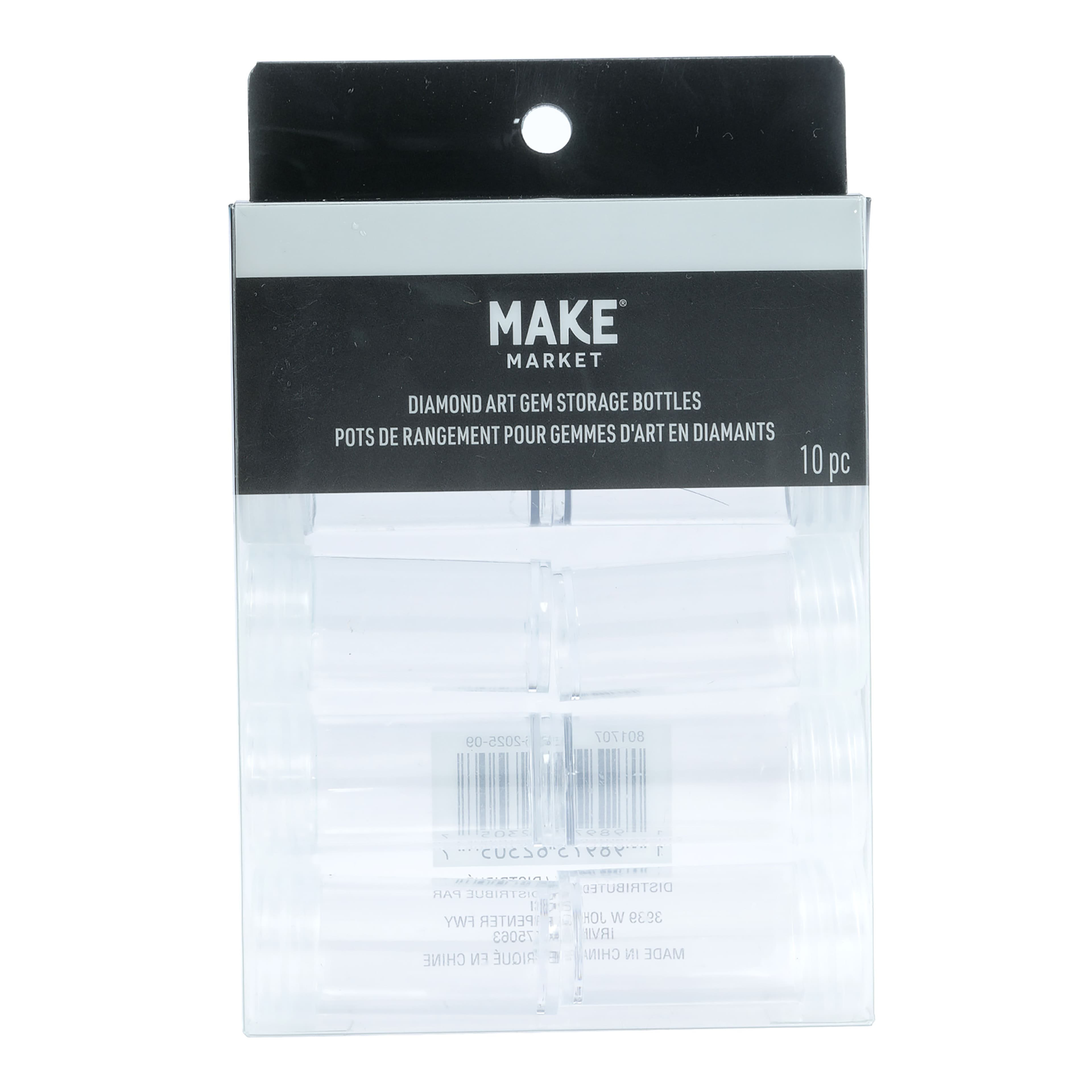Diamond Art Gems Storage Bottles, 10ct. by Make Market®