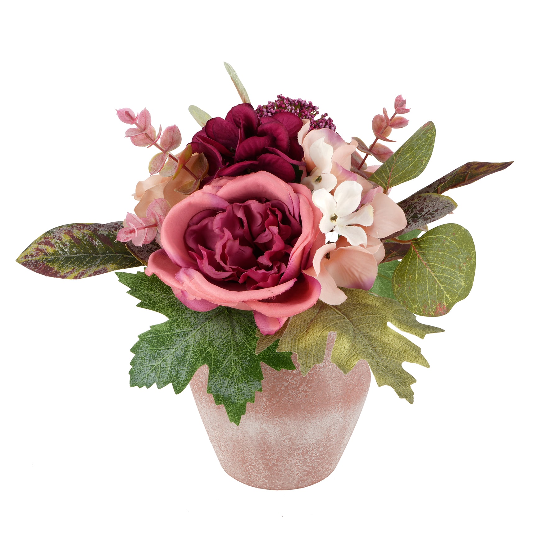 10&#x22; Mixed Rose Arrangement in Pink Pot by Ashland&#xAE; 