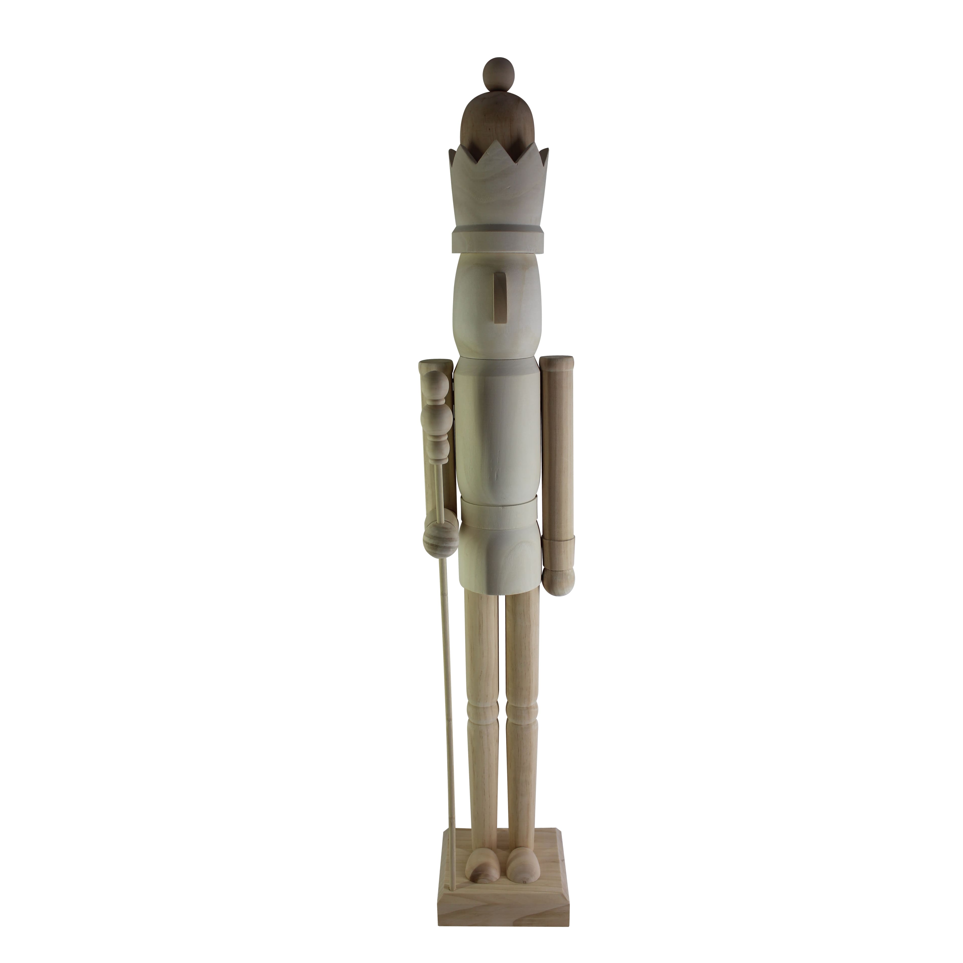 4ft. King DIY Wood Nutcracker by Make Market&#xAE;