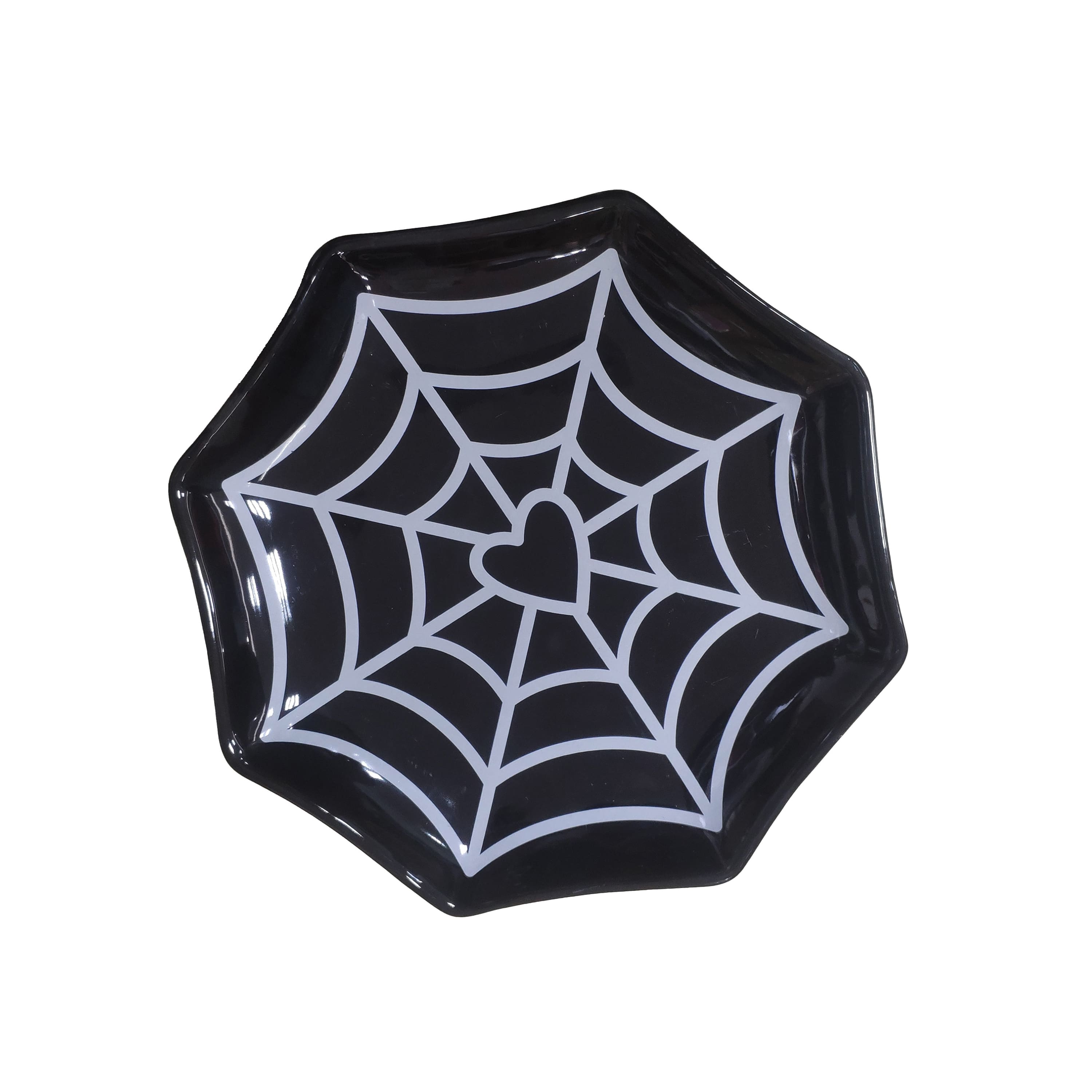 8&#x22; Spider Web Ceramic Plate by Ashland&#xAE;