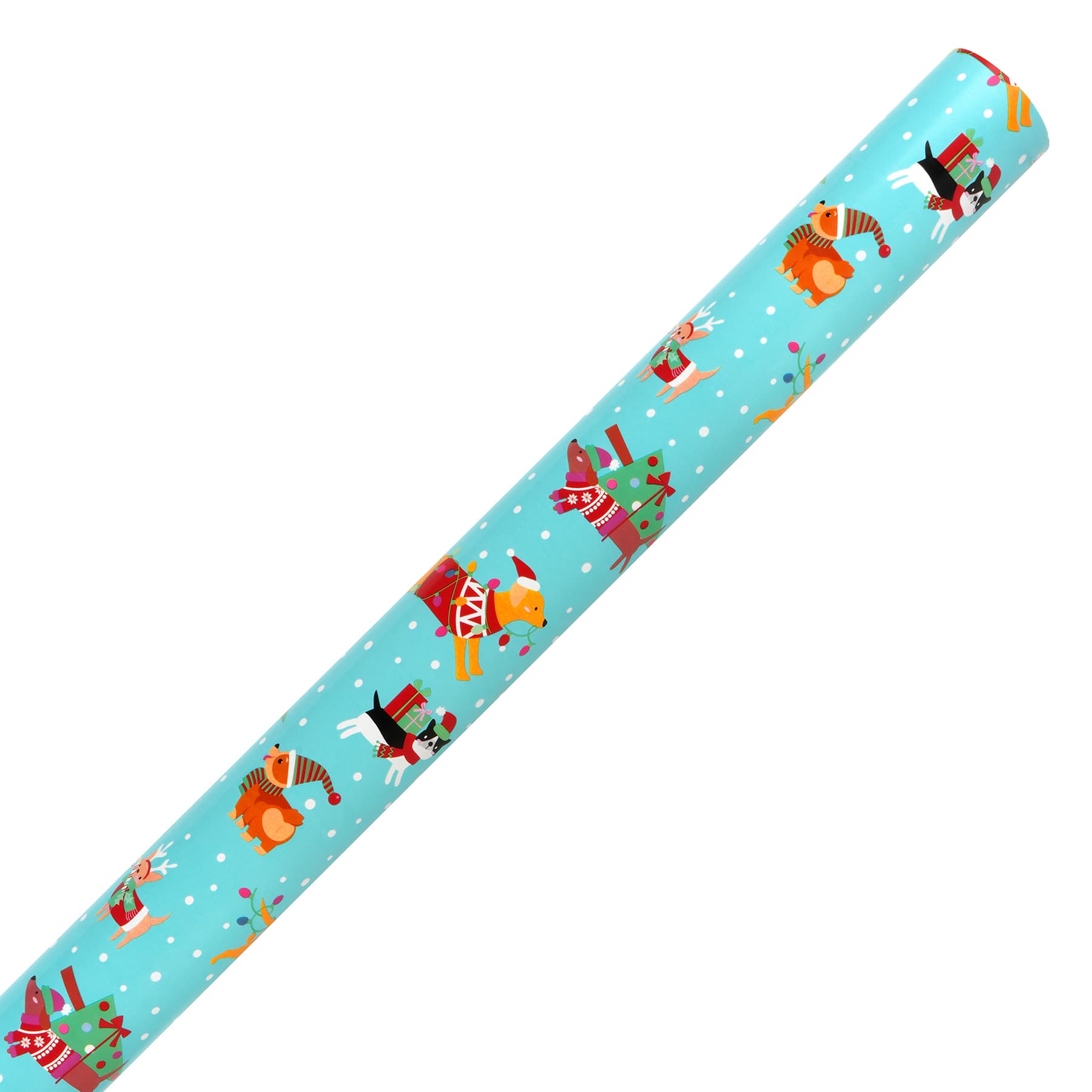 Christmas Dogs Gift Wrap by Celebrate It&#x2122;