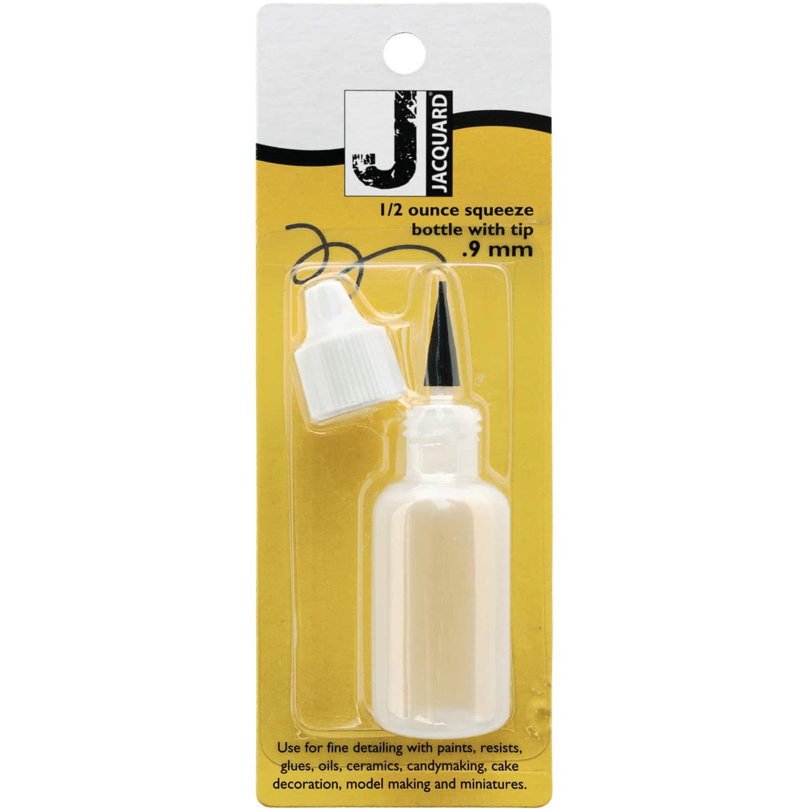 Jacquard Small 1/2oz. Applicator Bottle with Plastic Tip