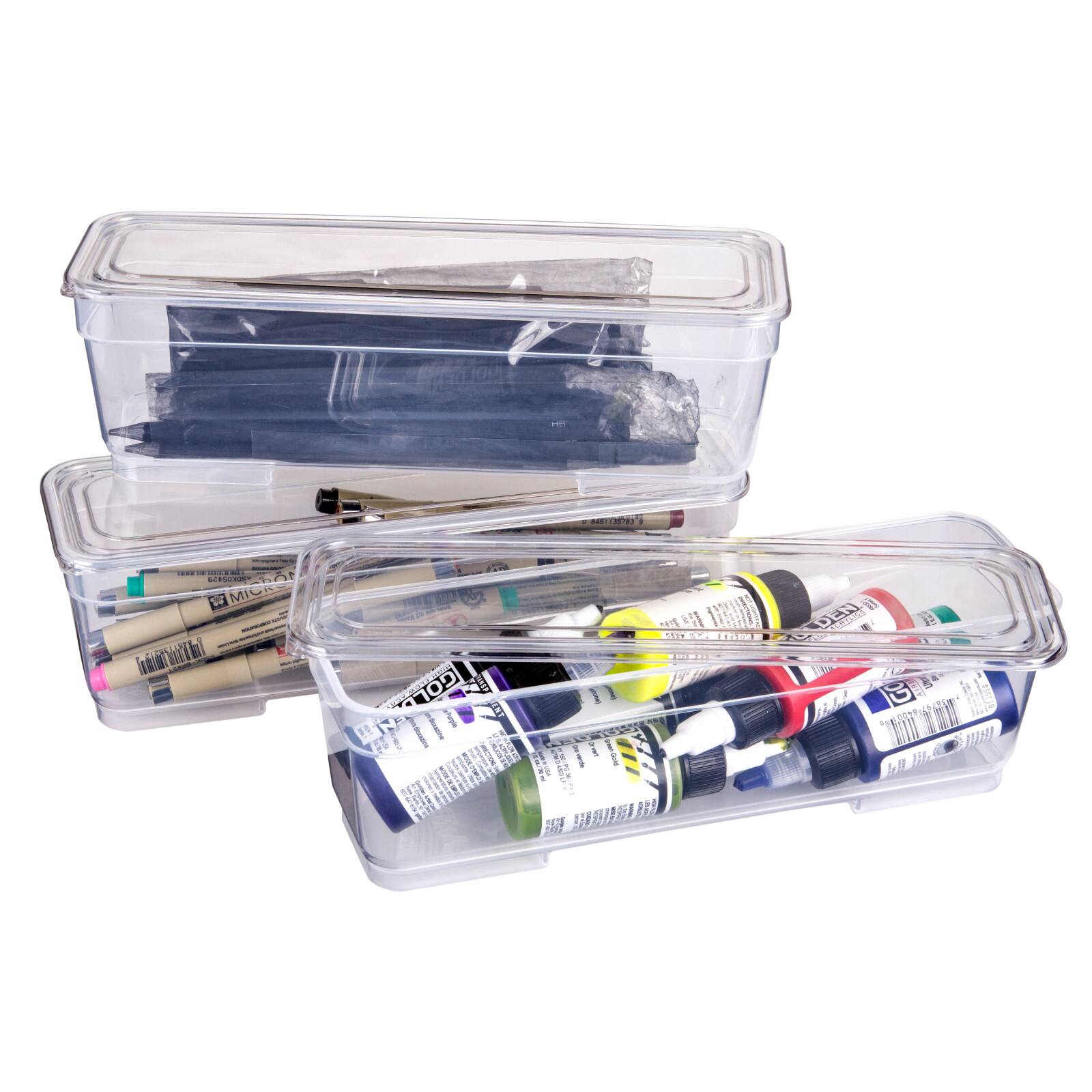 ArtBin&#xAE; Long Storage Bins, 4ct.