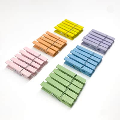 Medium Pastel Clothespins by Recollections™ image