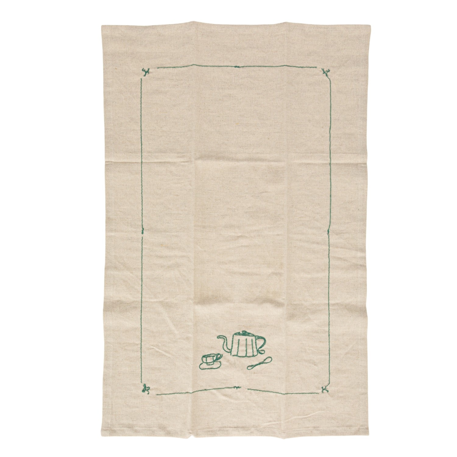 Coffee Mug Linen &#x26; Cotton Blend Tea Towels, 4ct.