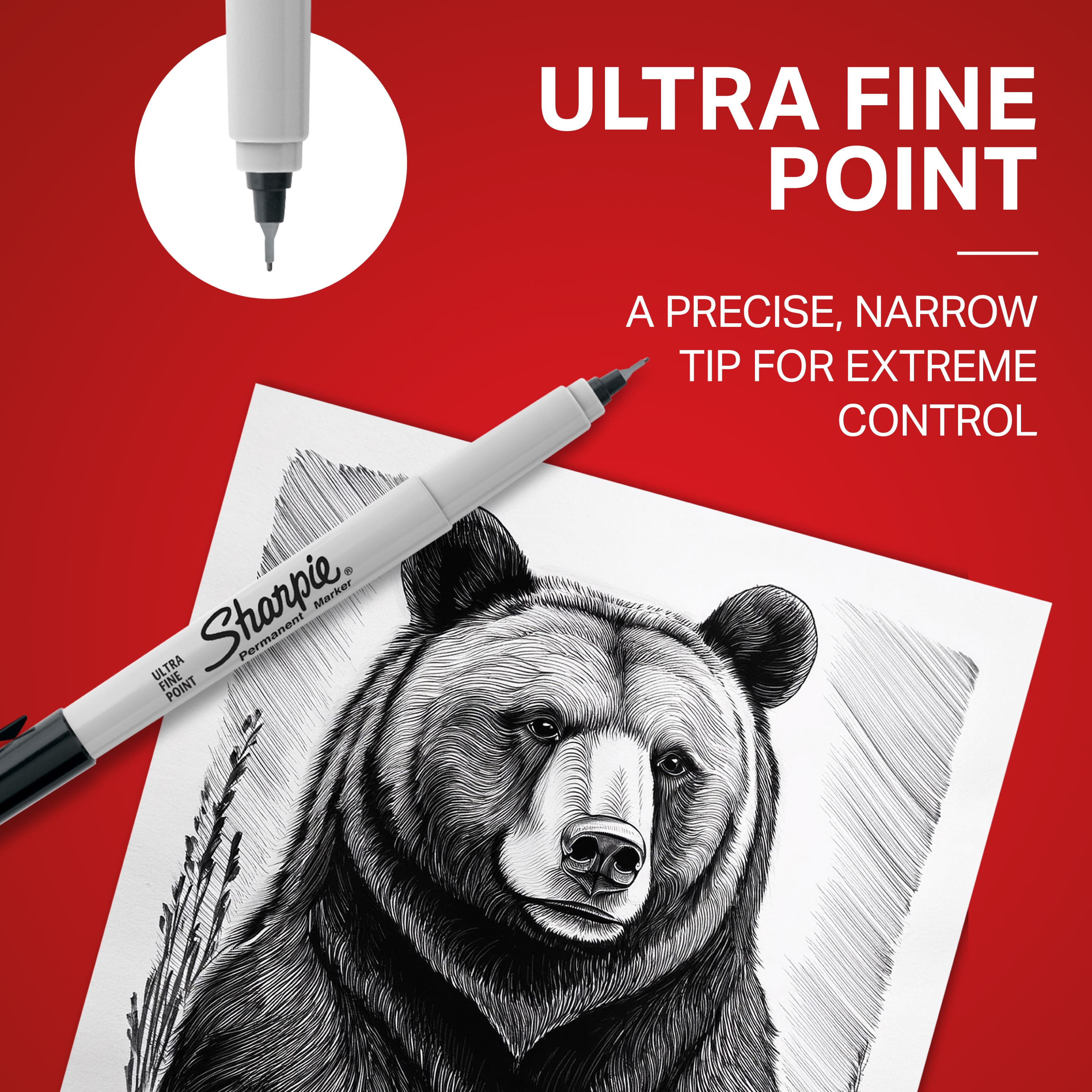 Sharpie&#xAE; Ultra Fine Point Permanent Markers, 5ct.