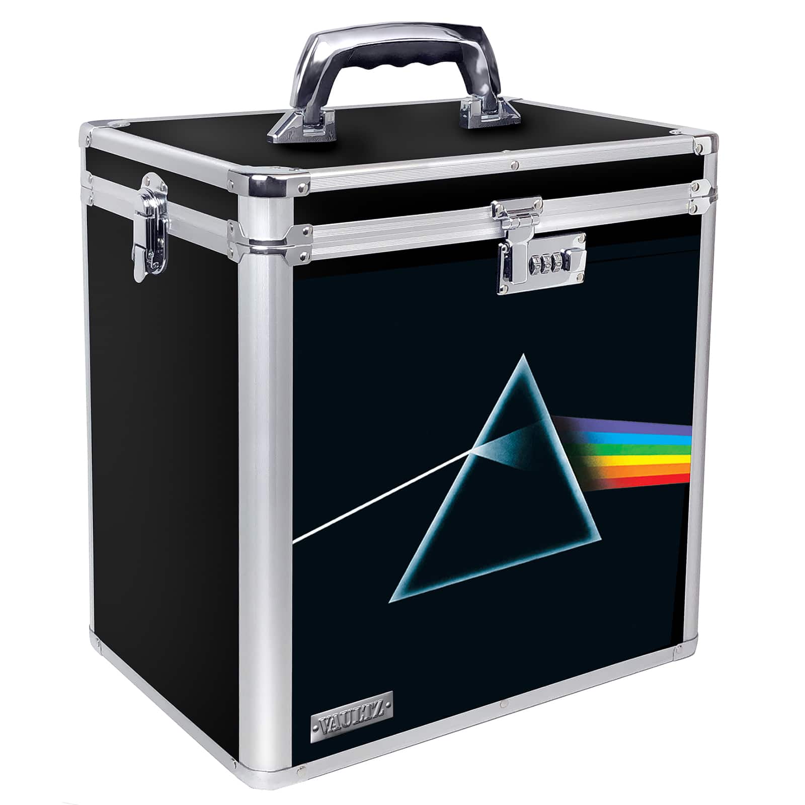 Vaultz Pink Floyd Dark Side of The Moon Vinyl Record Storage Case