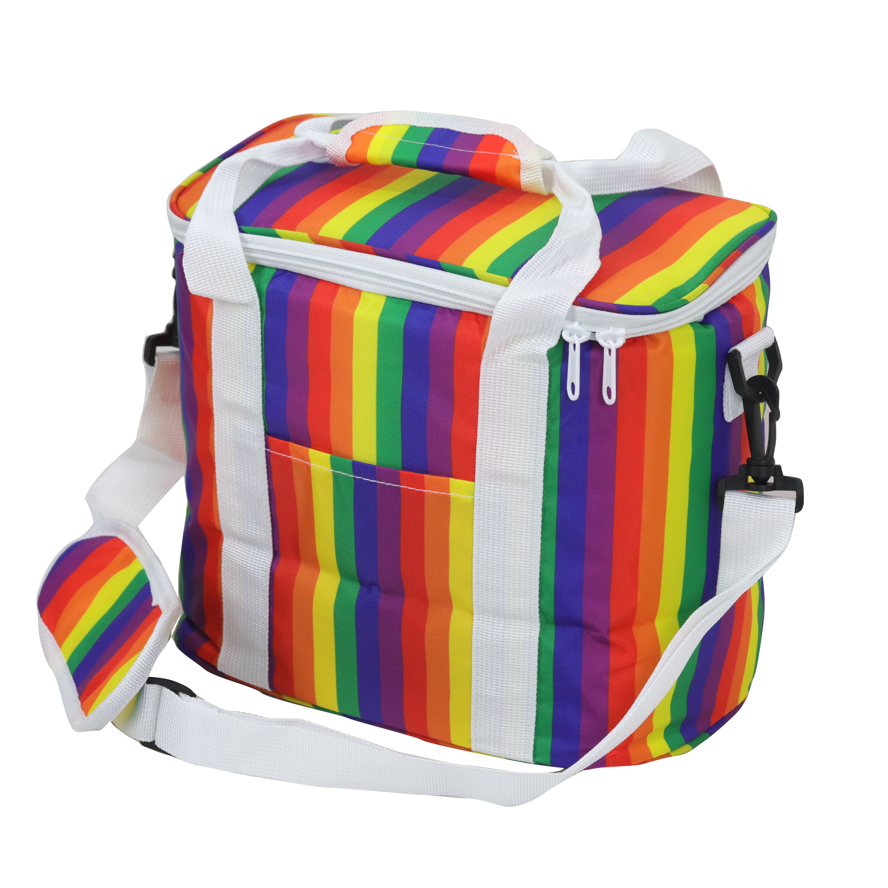 11&#x22; Pride Rainbow Cooler Bag by Celebrate It&#x2122;