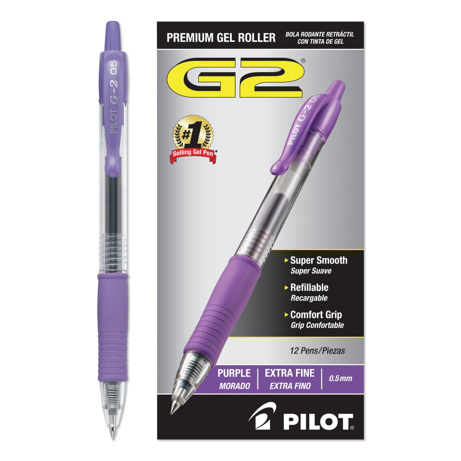 Pilot® G2® Fine Point Smoke Barrel Premium Retractable Gel Pen