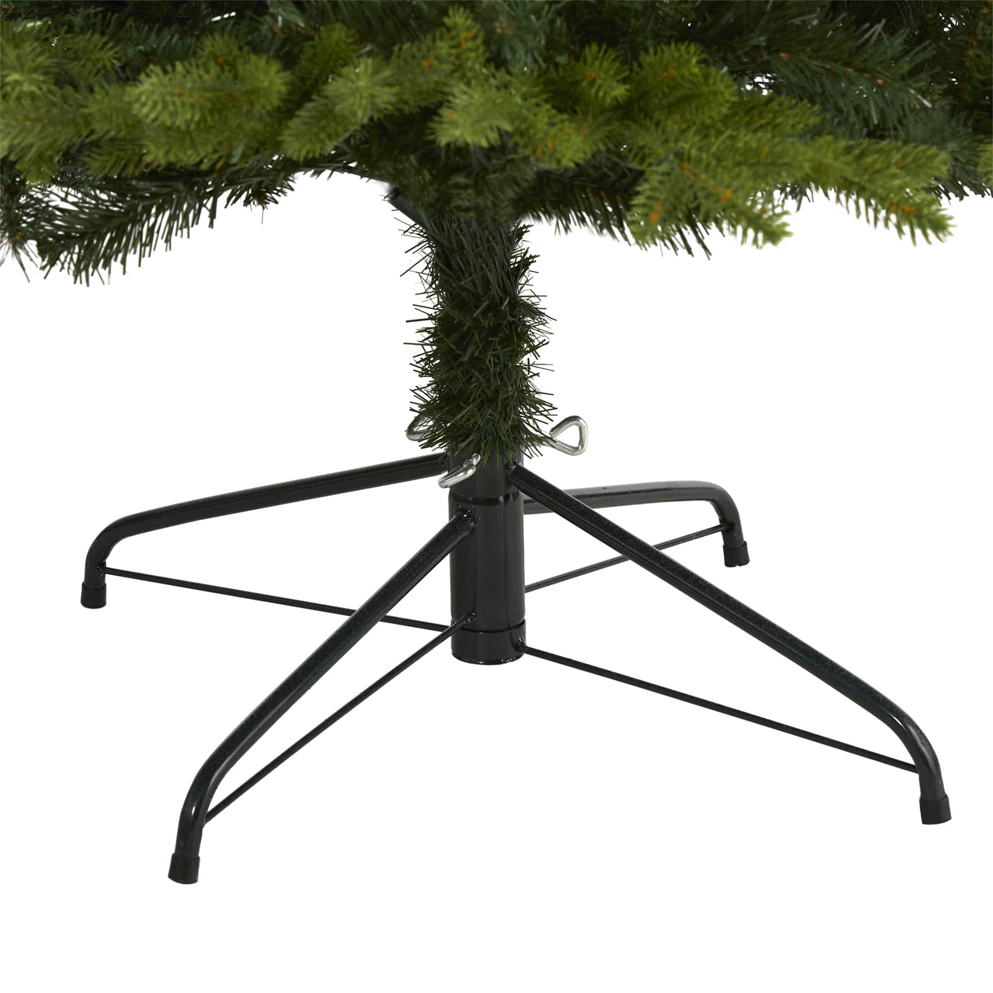 8ft. Unlit Belgium Fir Natural-Look Artificial Christmas Tree