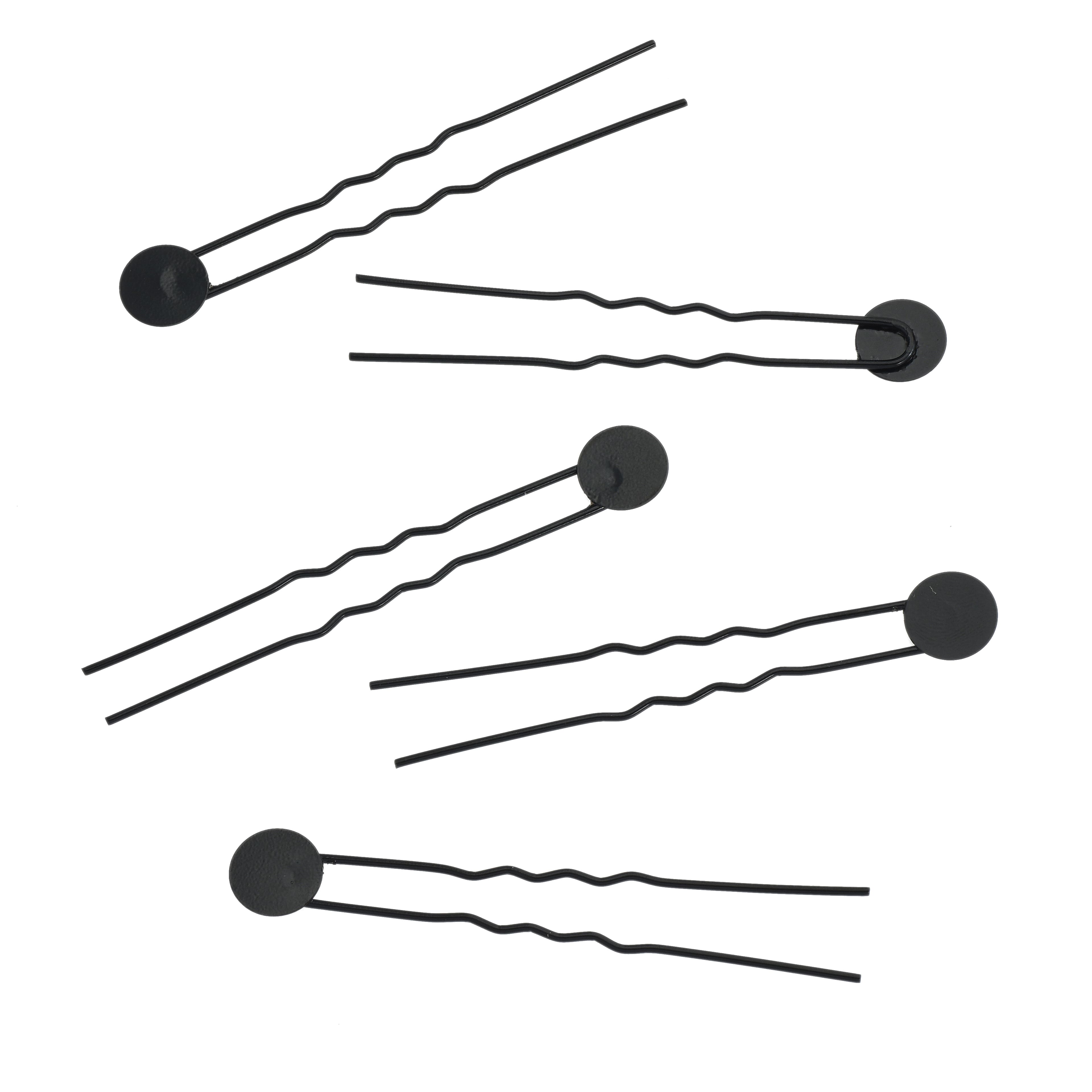 Hair Pins with 12mm Circle Blanks, 10ct. by Bead Landing&#x2122;