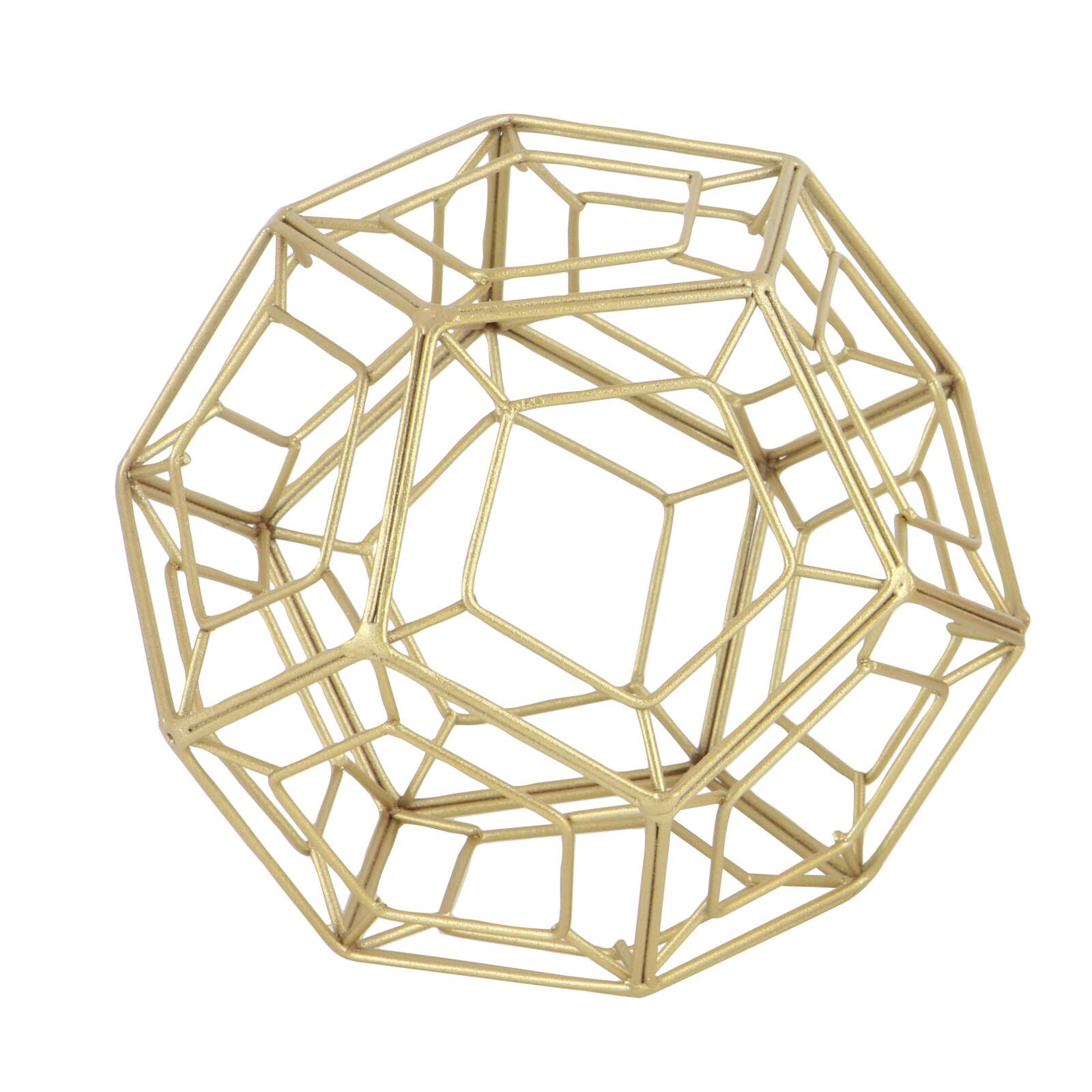 Bronze &#x26; Gold Metal Modern Orb Set