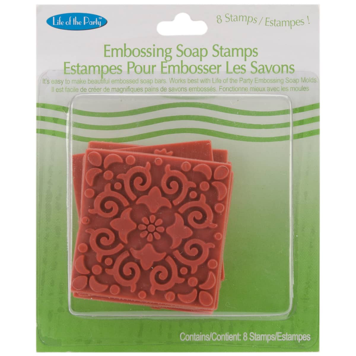 Life of the Party Embossing Soap Stamps