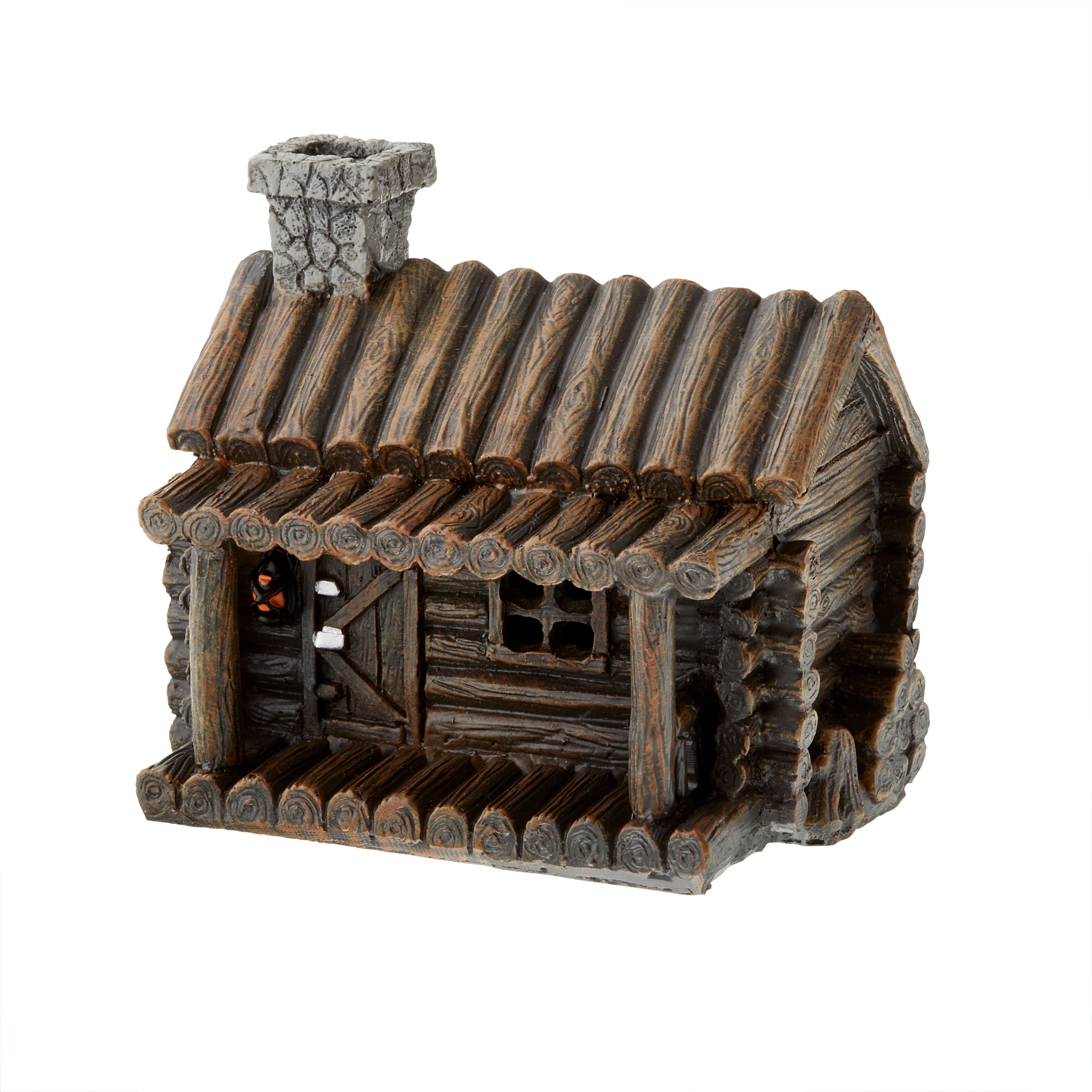 6 Pack: Mini Log Cabin by Make Market&#xAE;