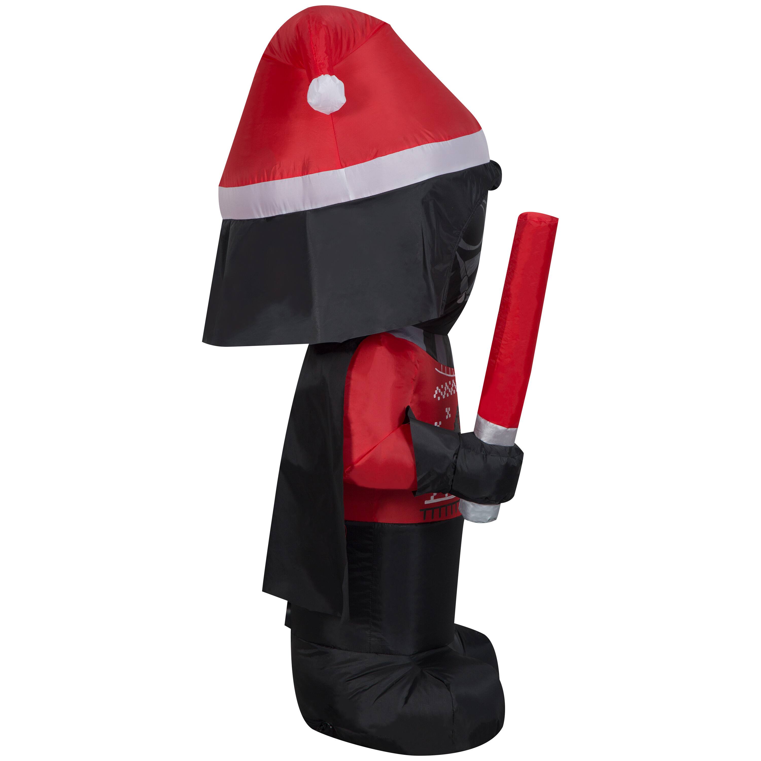 3.5ft. Airblown® Inflatable Christmas Darth Vader in Ugly Christmas Sweater