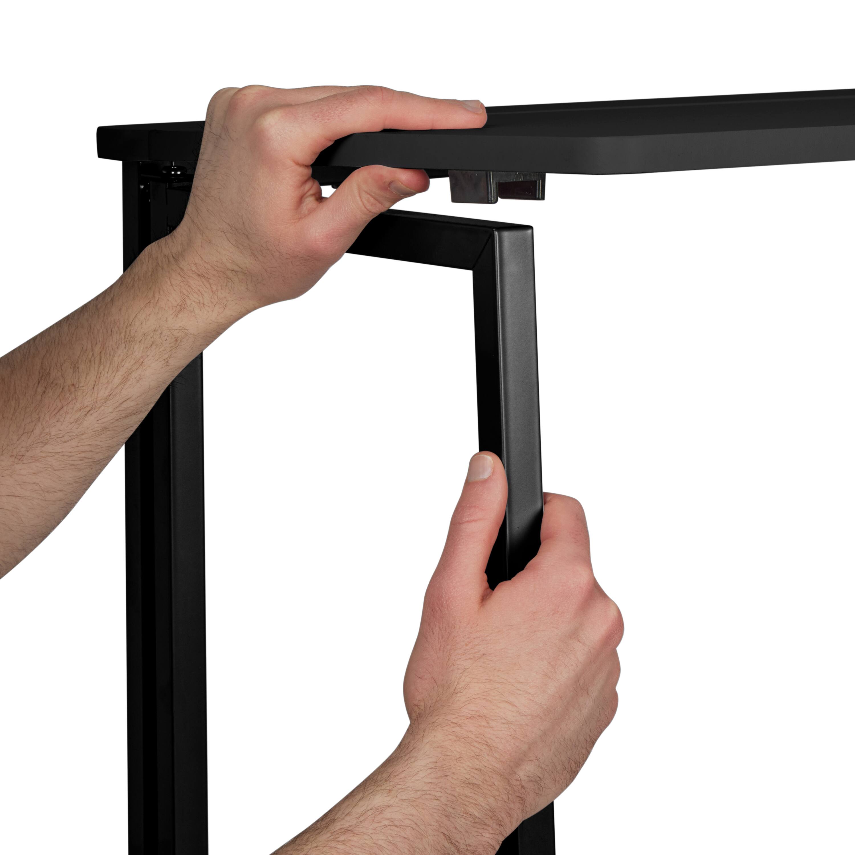 Organize It All 29&#x22; x 18&#x22; x 32&#x22; Foldable Scratch-Resistant Desk