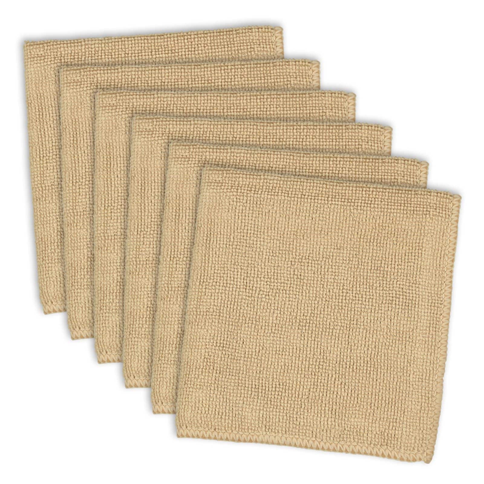 DII® Taupe Essential Microfiber Dishcloth, 6ct.