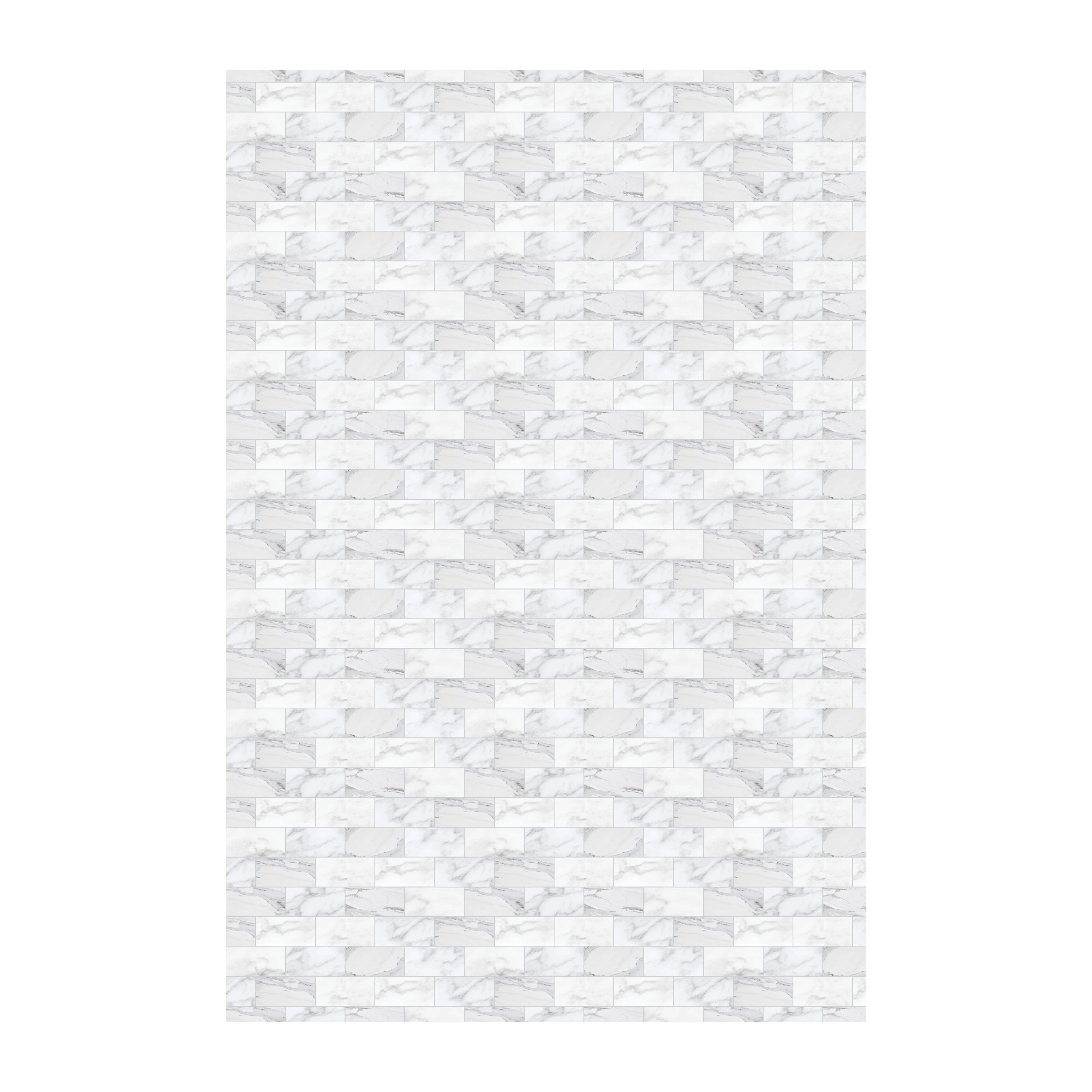 Mini Faux Marble Tile Floor &#x26; Wall Covering by Make Market&#xAE;
