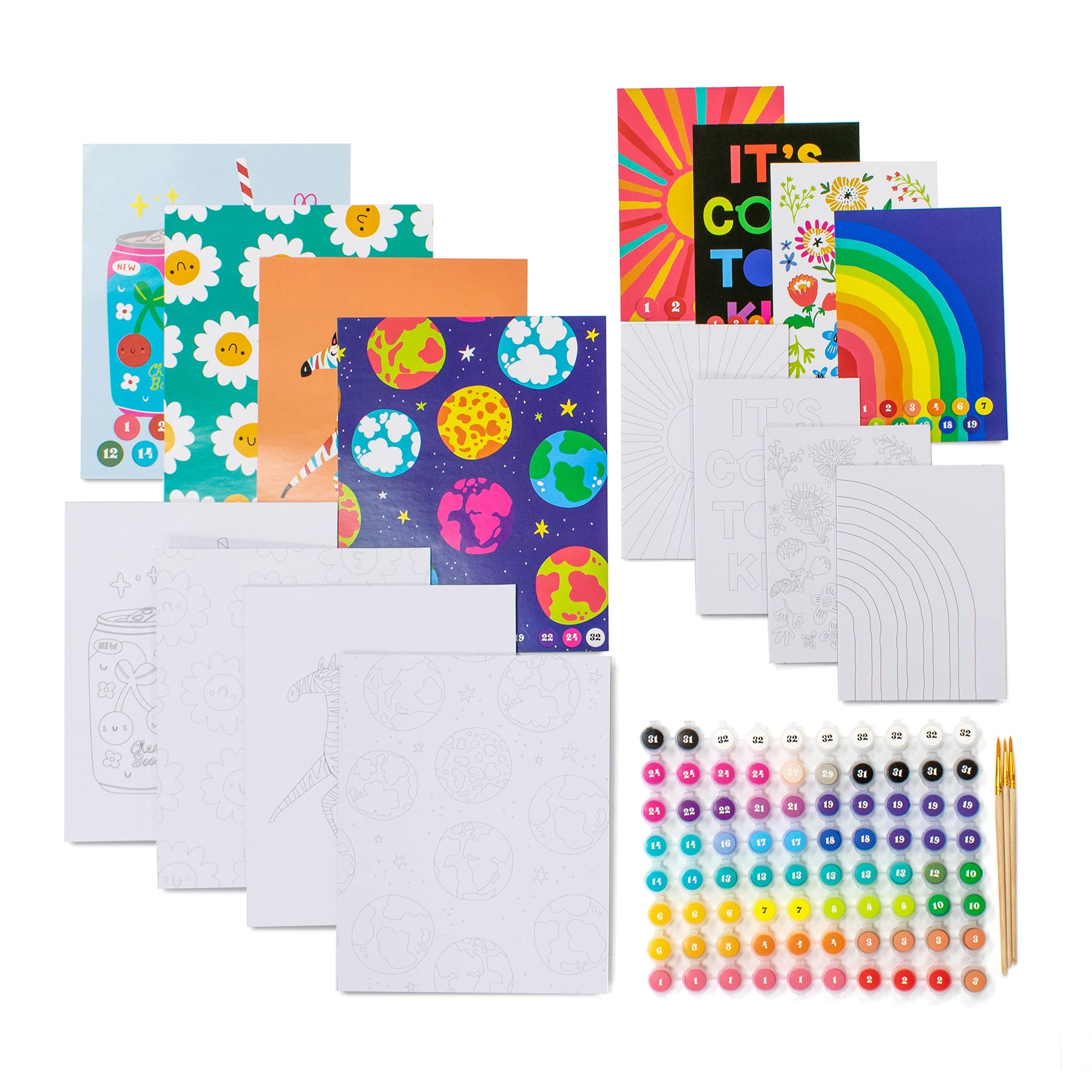 Art 101 Paint by Number Activity Kit