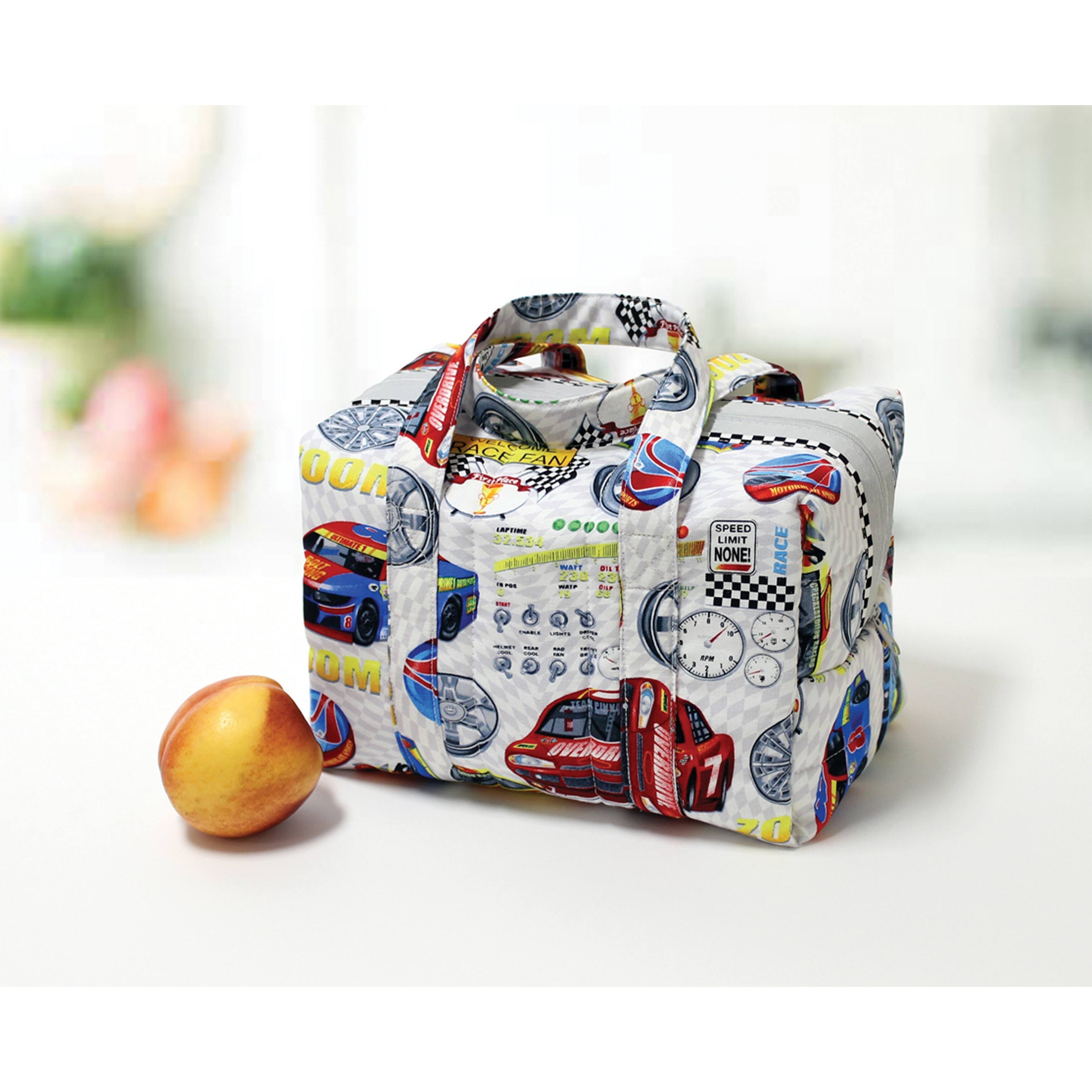 Insulated Lunchbox Tote Kit - Zipper Gray by June Tailor 730976016599 -  Quilt in a Day Patterns