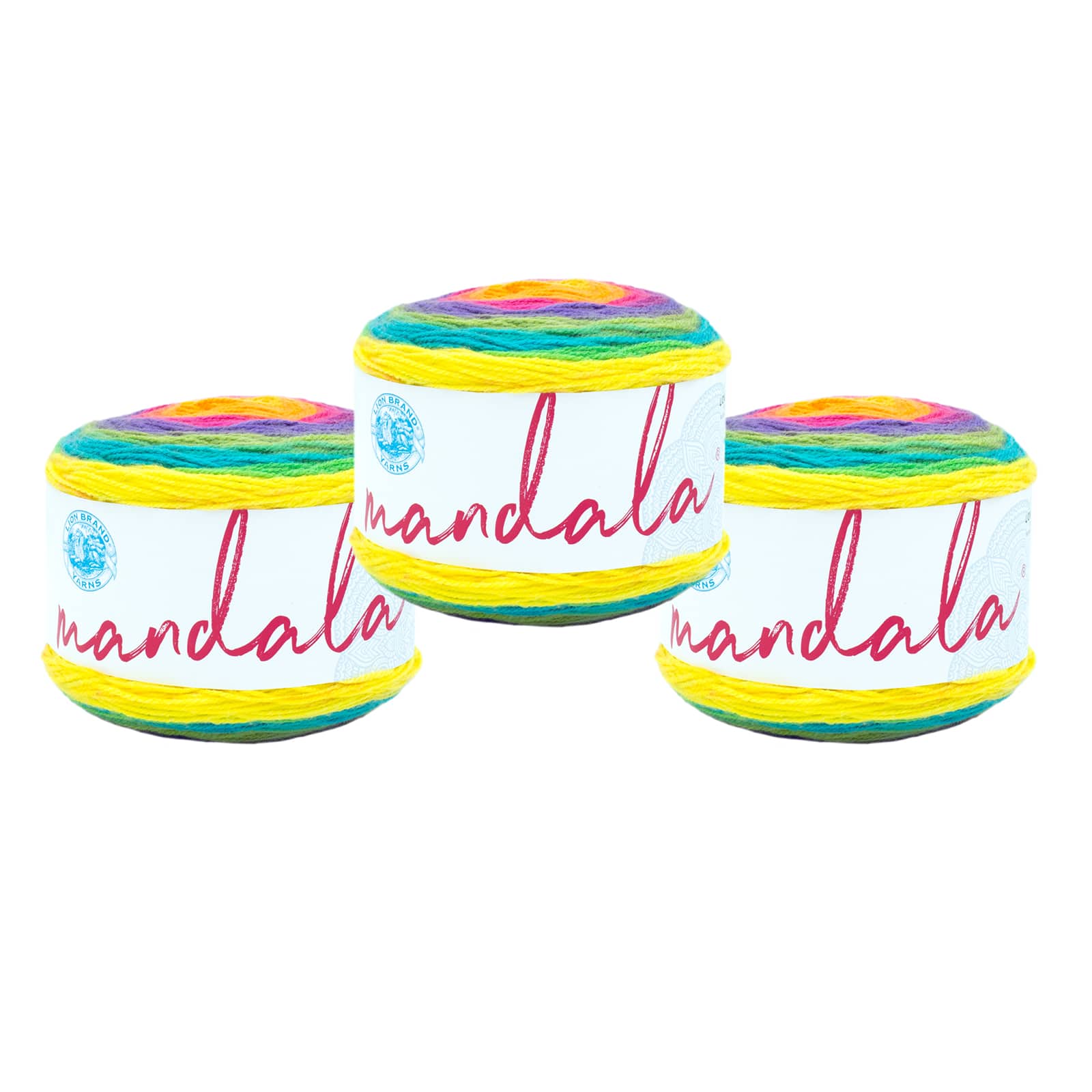 3 Pack Lion Brand&#xAE; Mandala&#xAE; Yarn