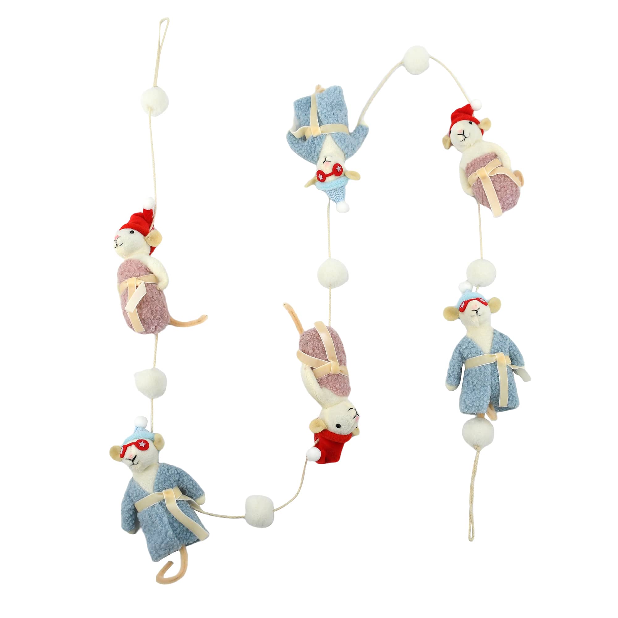 6ft. Relaxing Mice Garland by Ashland&#xAE;
