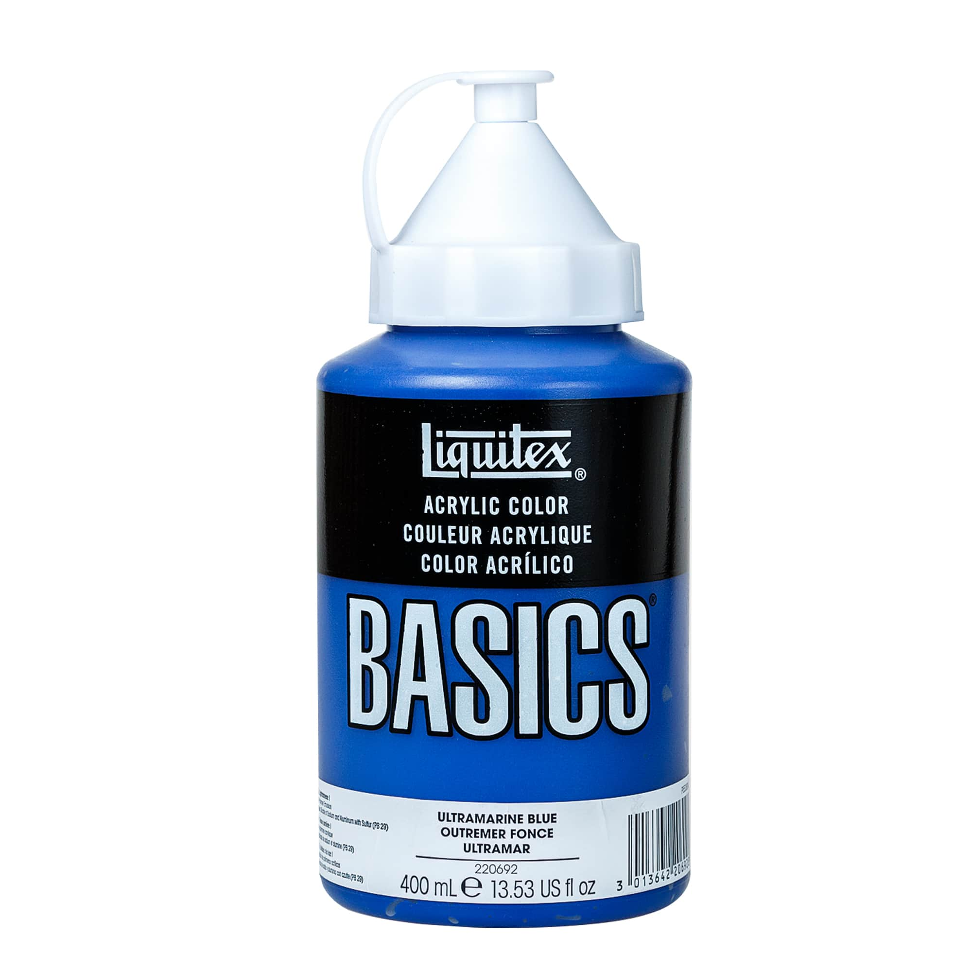 Liquitex Basics Acrylics Colors - Light Blue Permanent 13.5 oz.