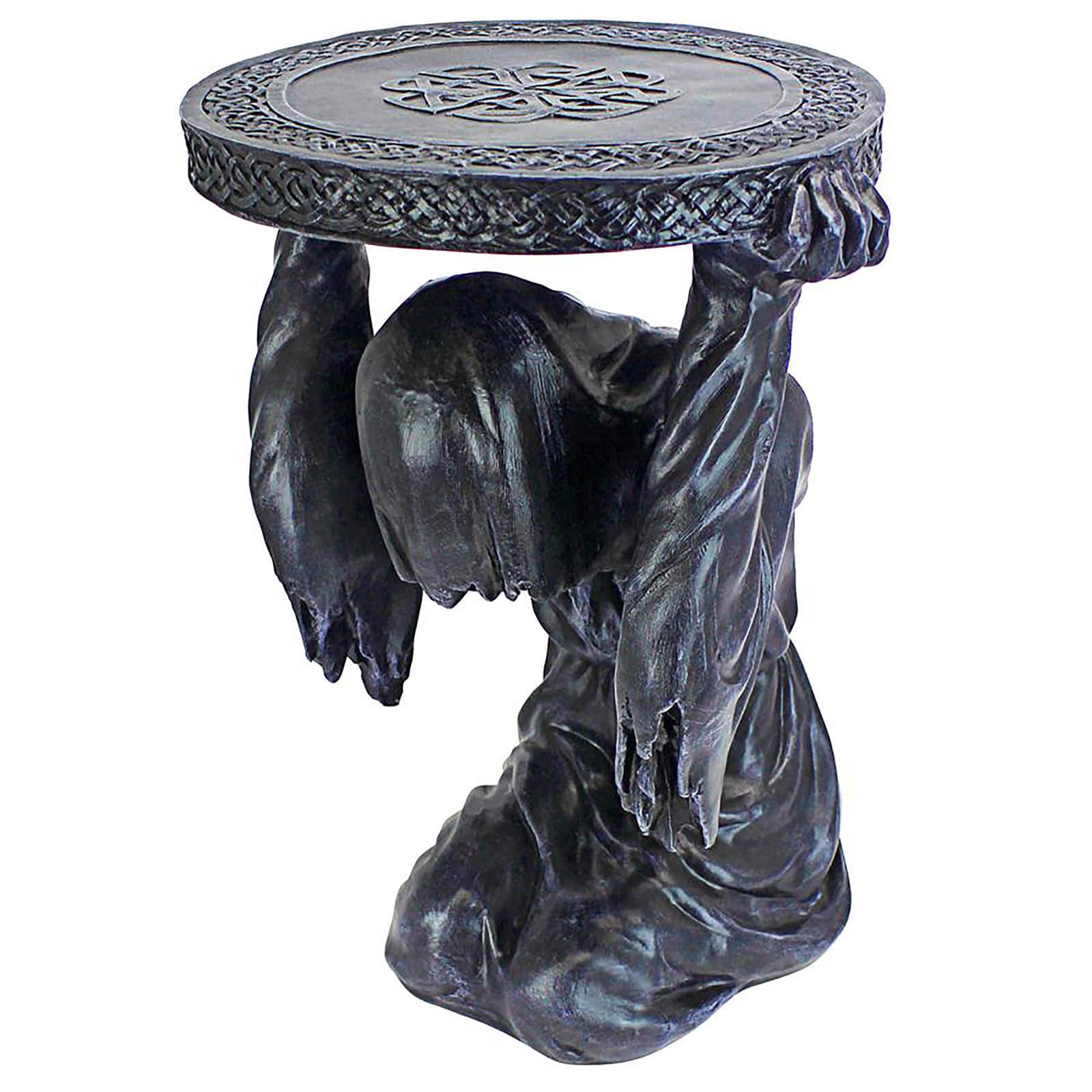 Design Toscano 20&#x22; Deaths at Hand Grim Reaper Sculptural Side Table