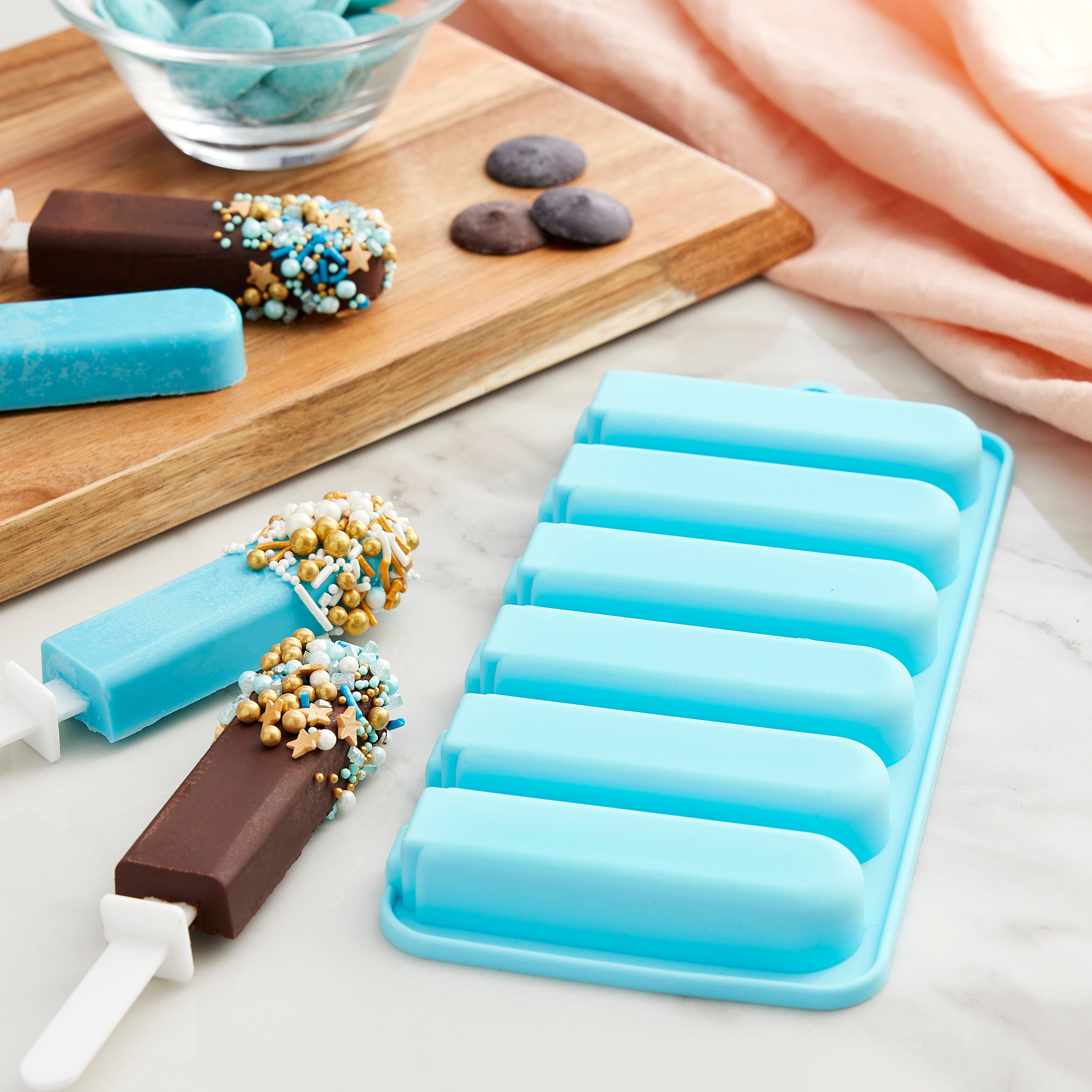 Mini Popsicle Silicone Candy Mold by Celebrate It&#x2122;
