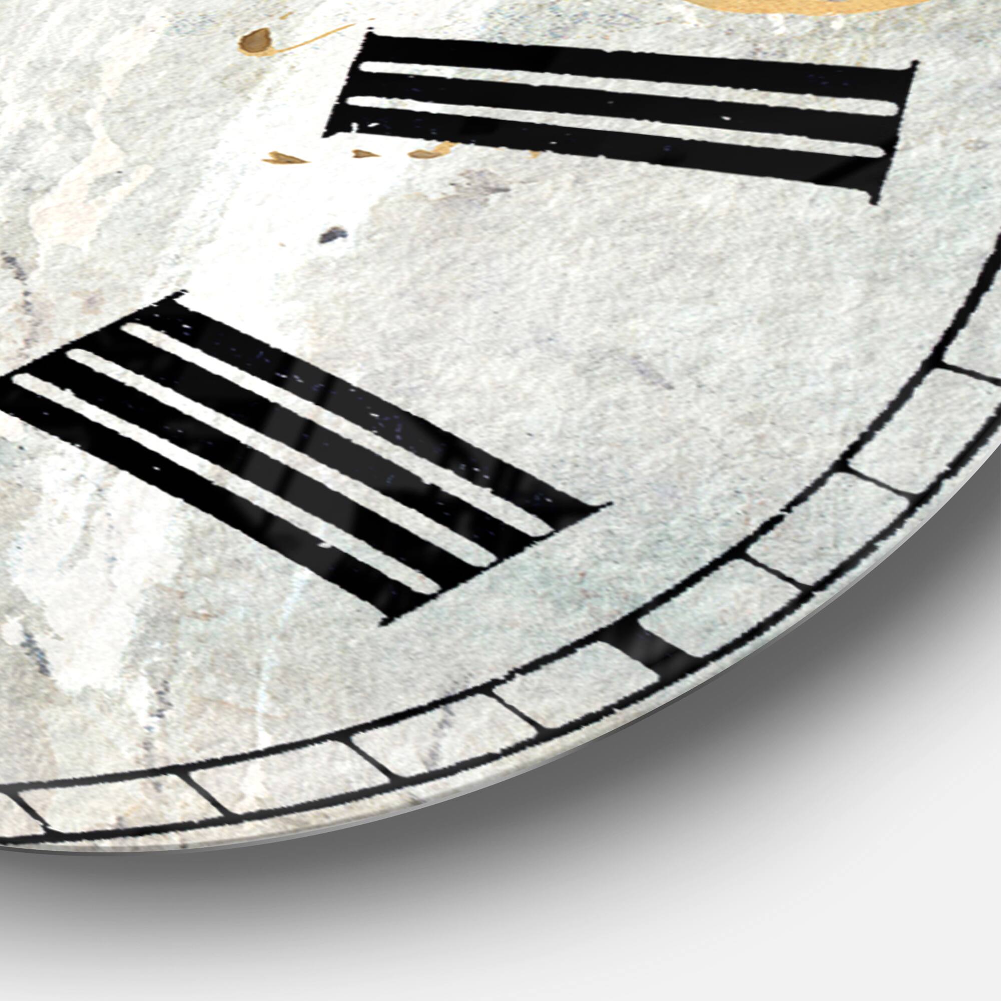 Designart A Woodland Walk Into The Forest V Traditional Wall Clock