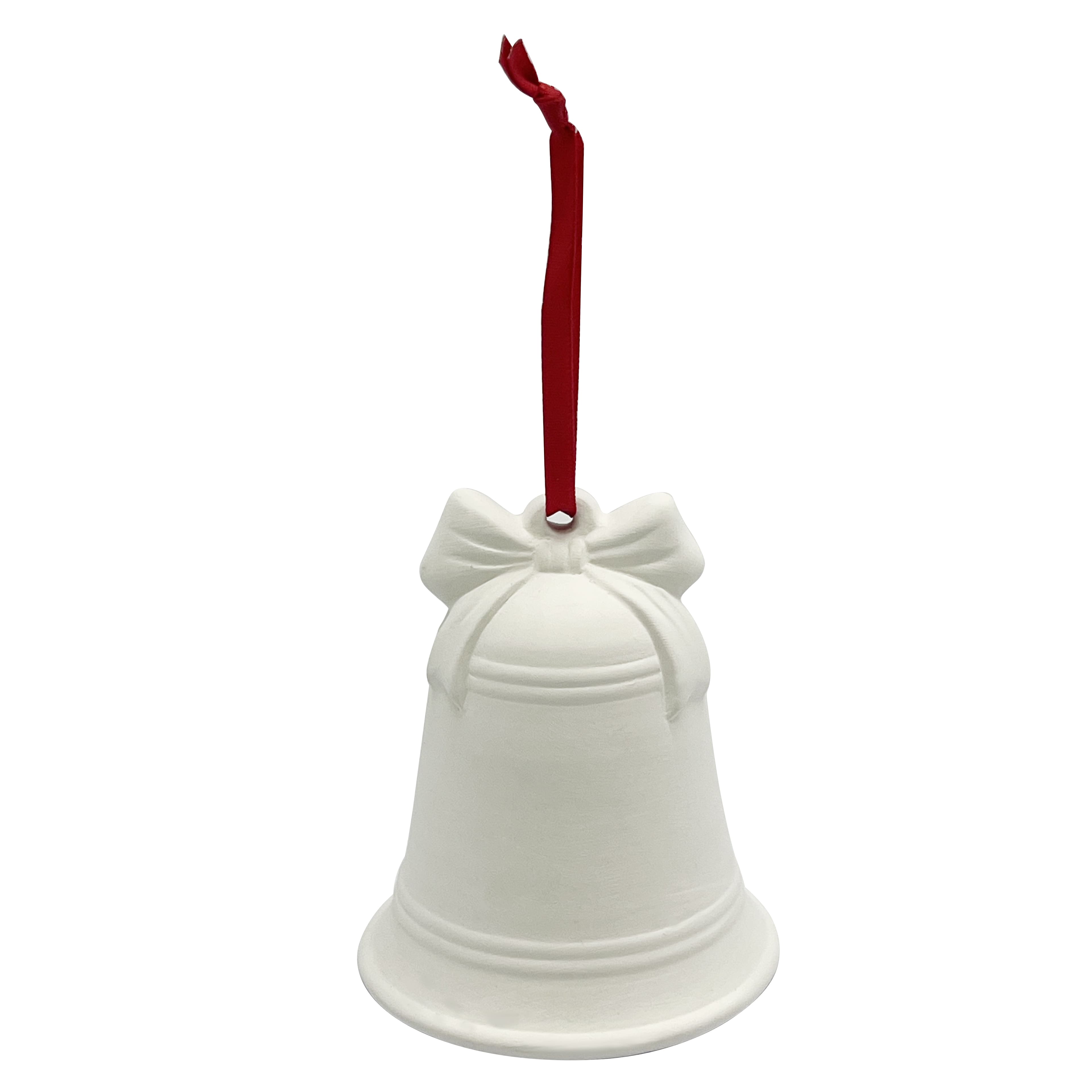 3.75&#x22; DIY Ceramic Bell Ornament by Make Market&#xAE;