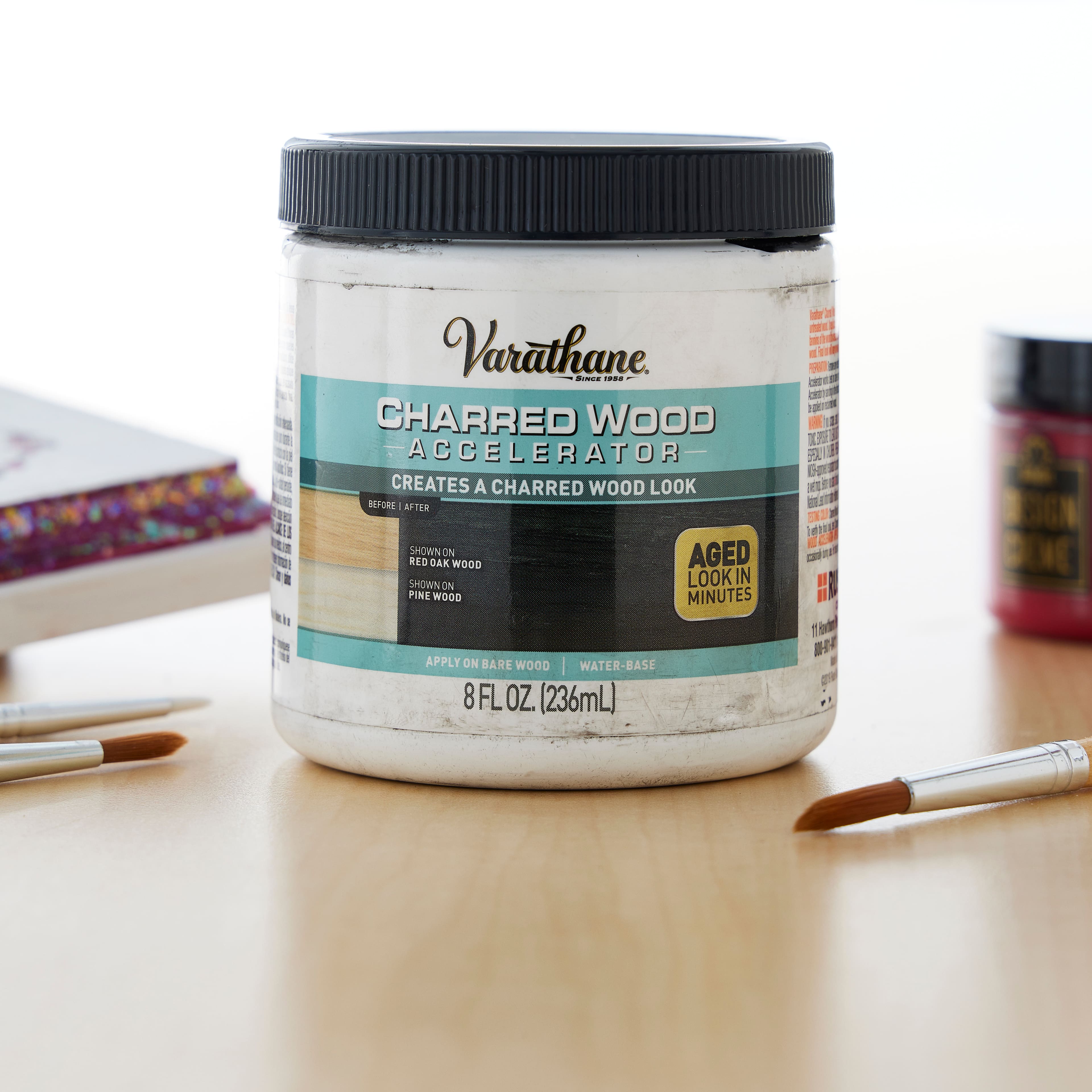 Varathane® Accelerator, Charred Wood